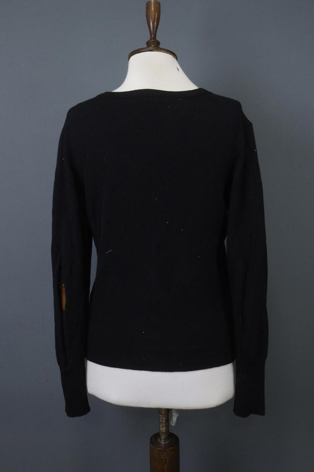 Marimekko Marimekko Black Wool Long Sleeve Front Cardigan Size XL Size XL / US 12-14 / IT 48-50 - 10 Thumbnail