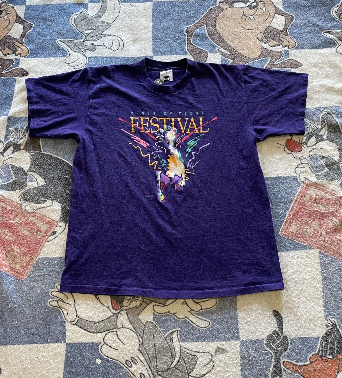 Vintage Vintage Kentucky derby tee Size US XL / EU 56 / 4 - 1 Thumbnail