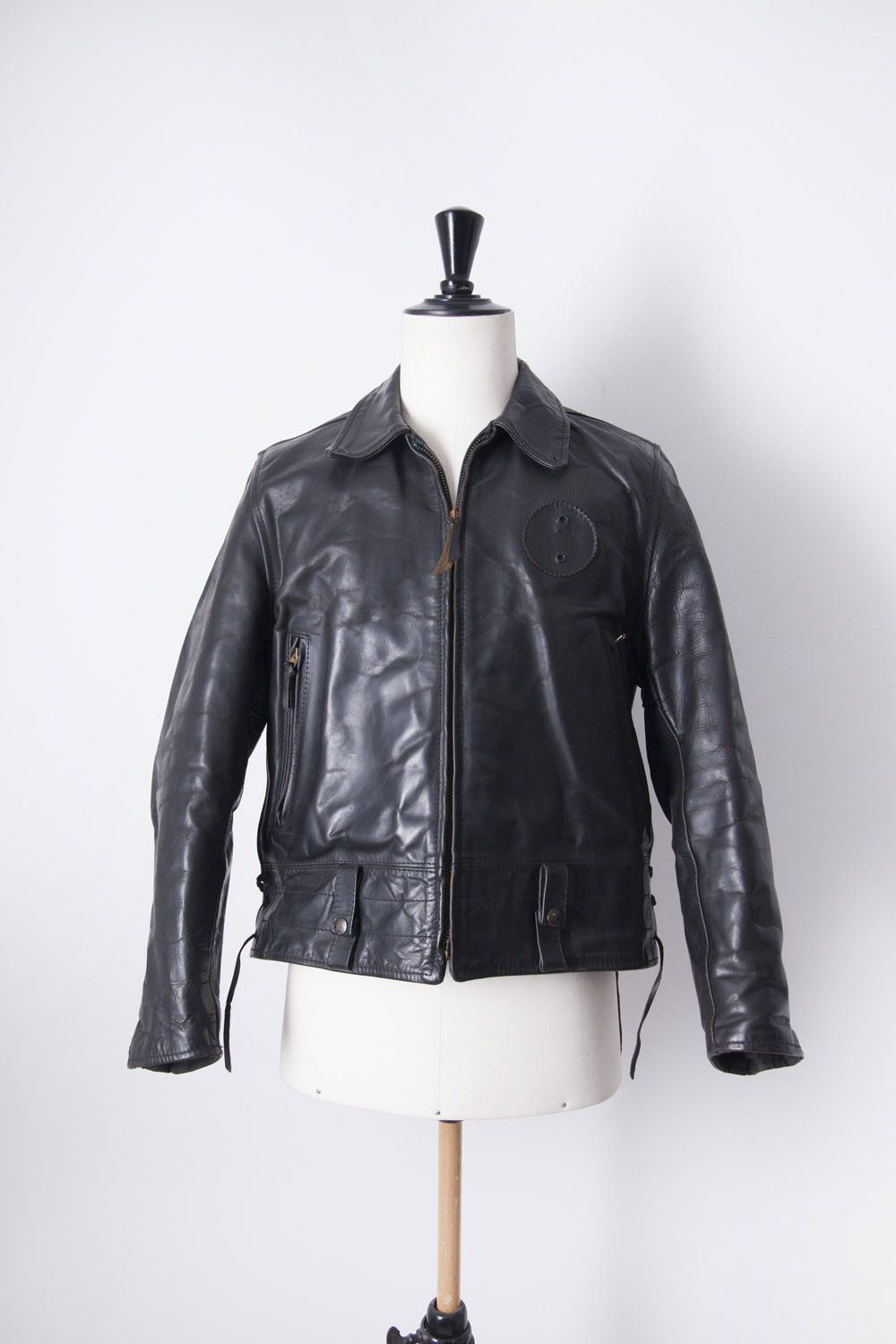 Aero Leathers C.H.I.P.S Police leather horsehide jacket xx Size US M / EU 48-50 / 2 - 1 Thumbnail