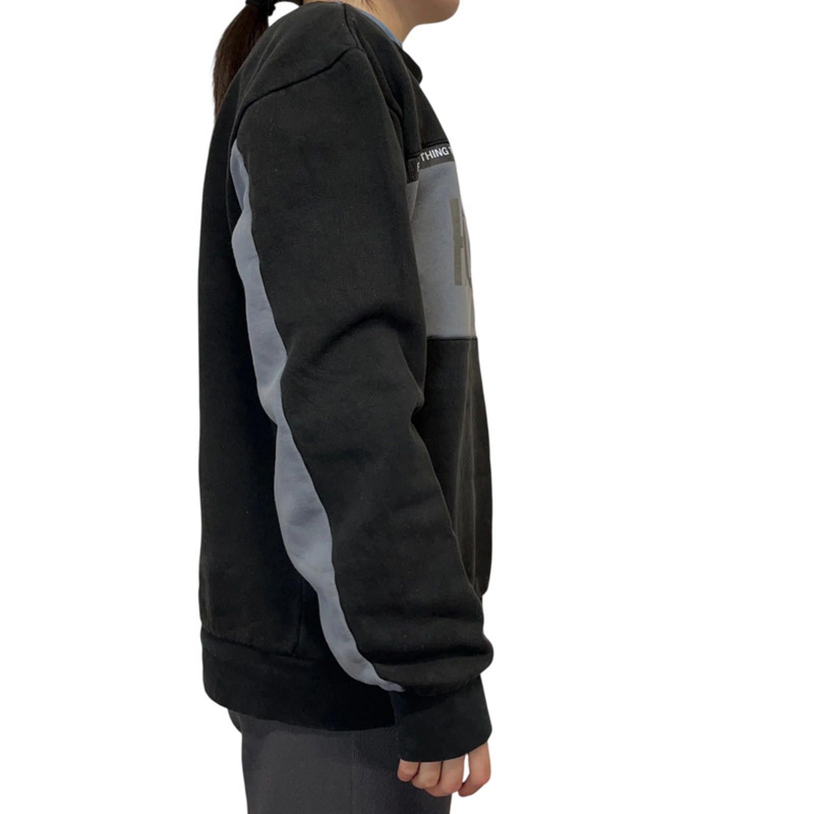 Hoodrich Hoodrich Black Grey Long Sleeved Jumper Mens Size L Size US L / EU 52-54 / 3 - 4 Thumbnail