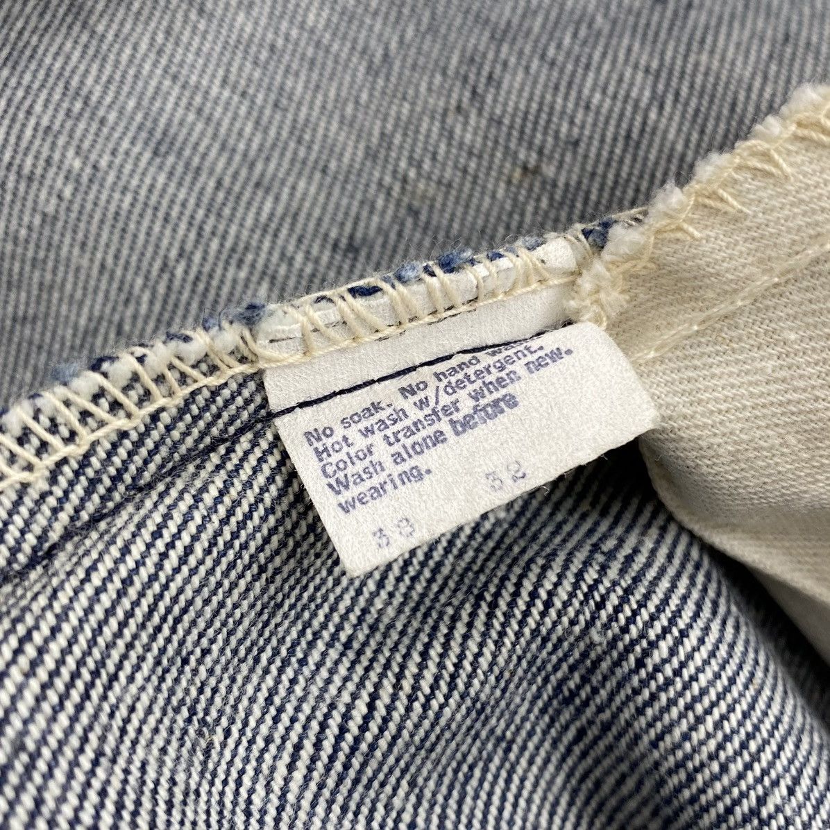 Levi's Vintage Clothing 🇺🇸1970s Vintage Levis 505 38x32 Orange Tab Straight Leg Jeans Size US 38 / EU 54 - 10 Thumbnail