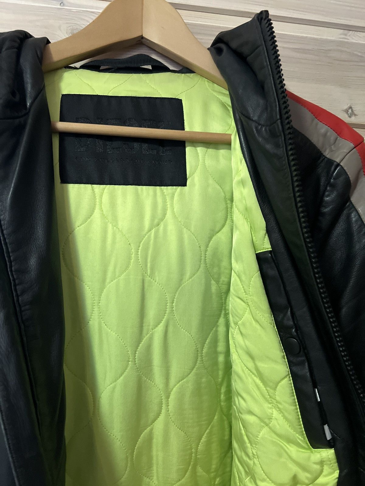 Diesel Diesel Hooded Leather jacket Size US S / EU 44-46 / 1 - 4 Thumbnail