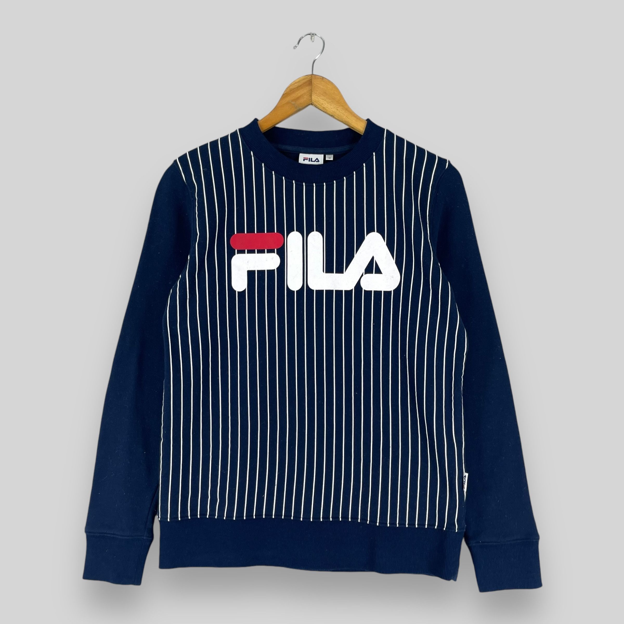 Fila Vintage FILA ITALIA Big Logo Crewneck Sweatshirt Size US S / EU 44-46 / 1 - 1 Thumbnail