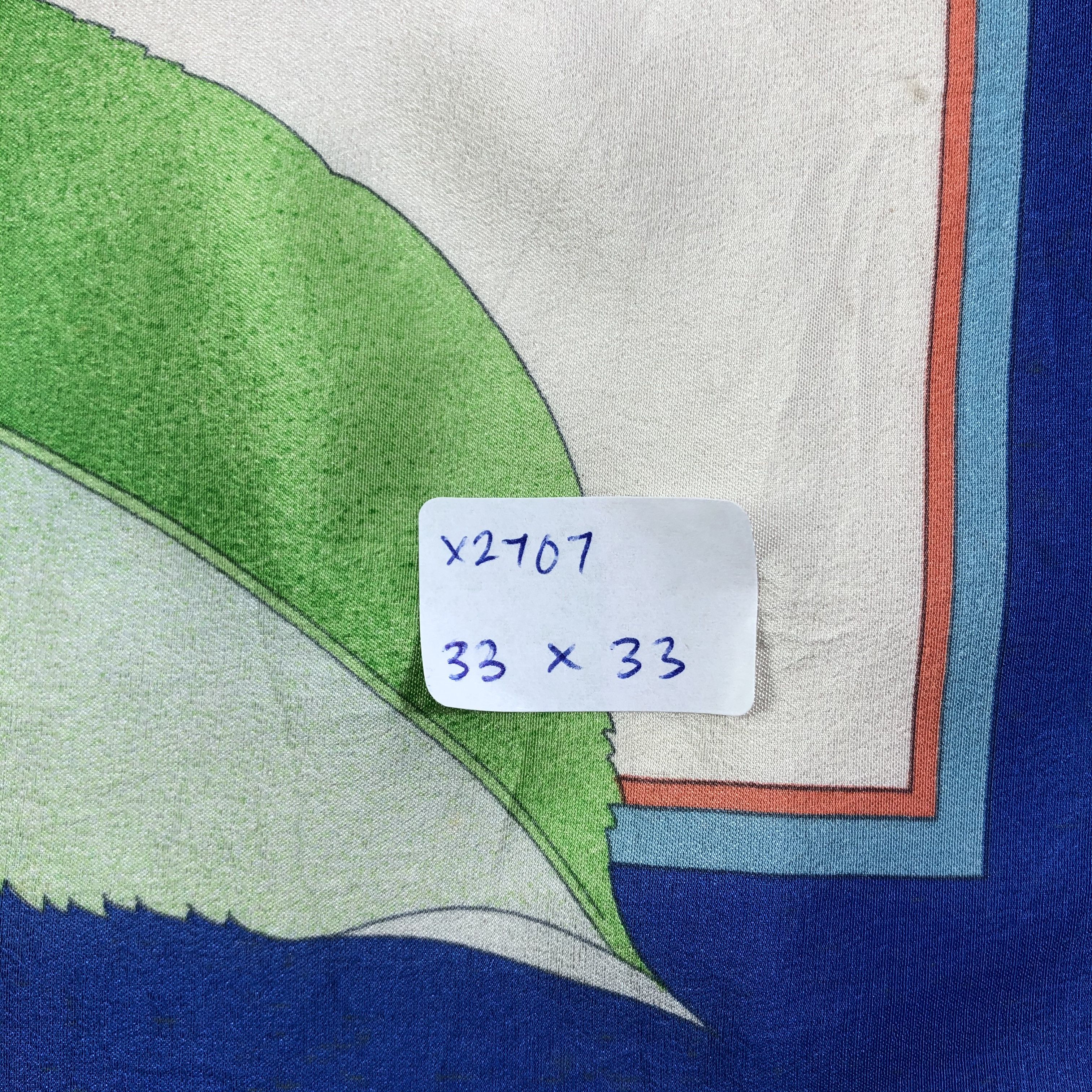 Vintage Vintage Silk Scarf Size ONE SIZE - 9 Thumbnail