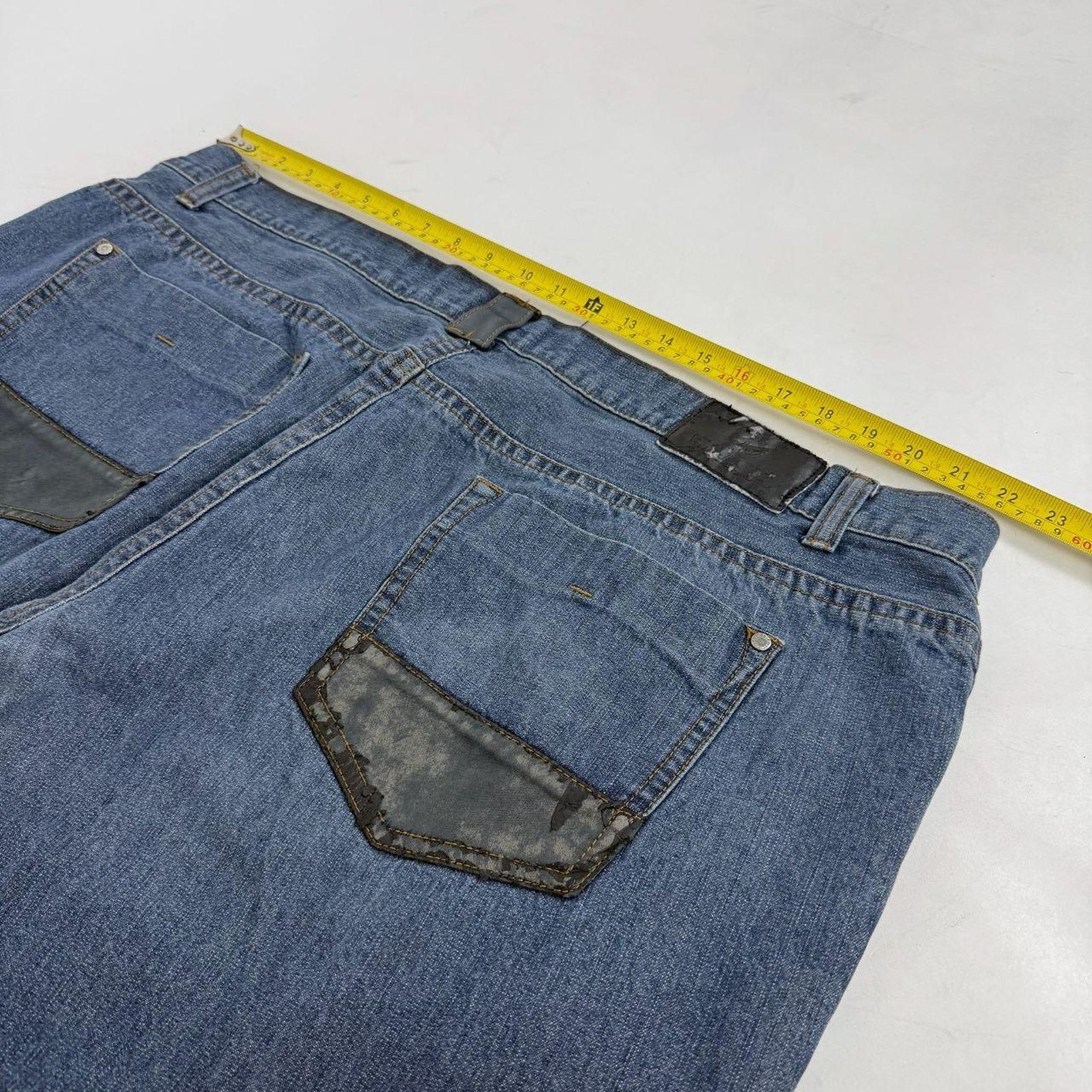 Enyce × JNCO × Vintage Vintage y2k patched enyce faded stonewash archive cyber jean Size US 44 / EU 60 - 5 Thumbnail