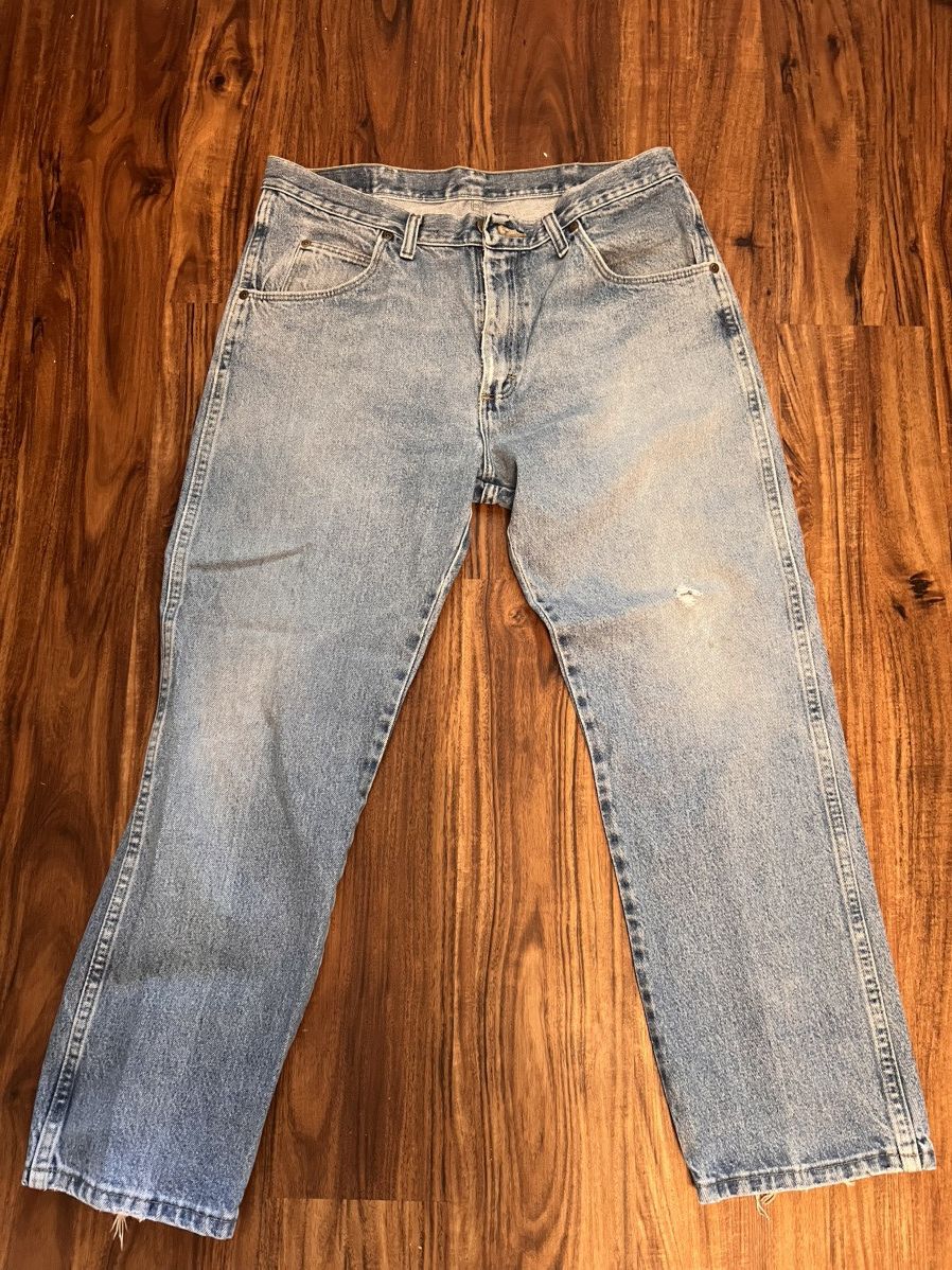 Wrangler Vintage Wranglers 34x28 Size US 34 / EU 50 - 3 Thumbnail