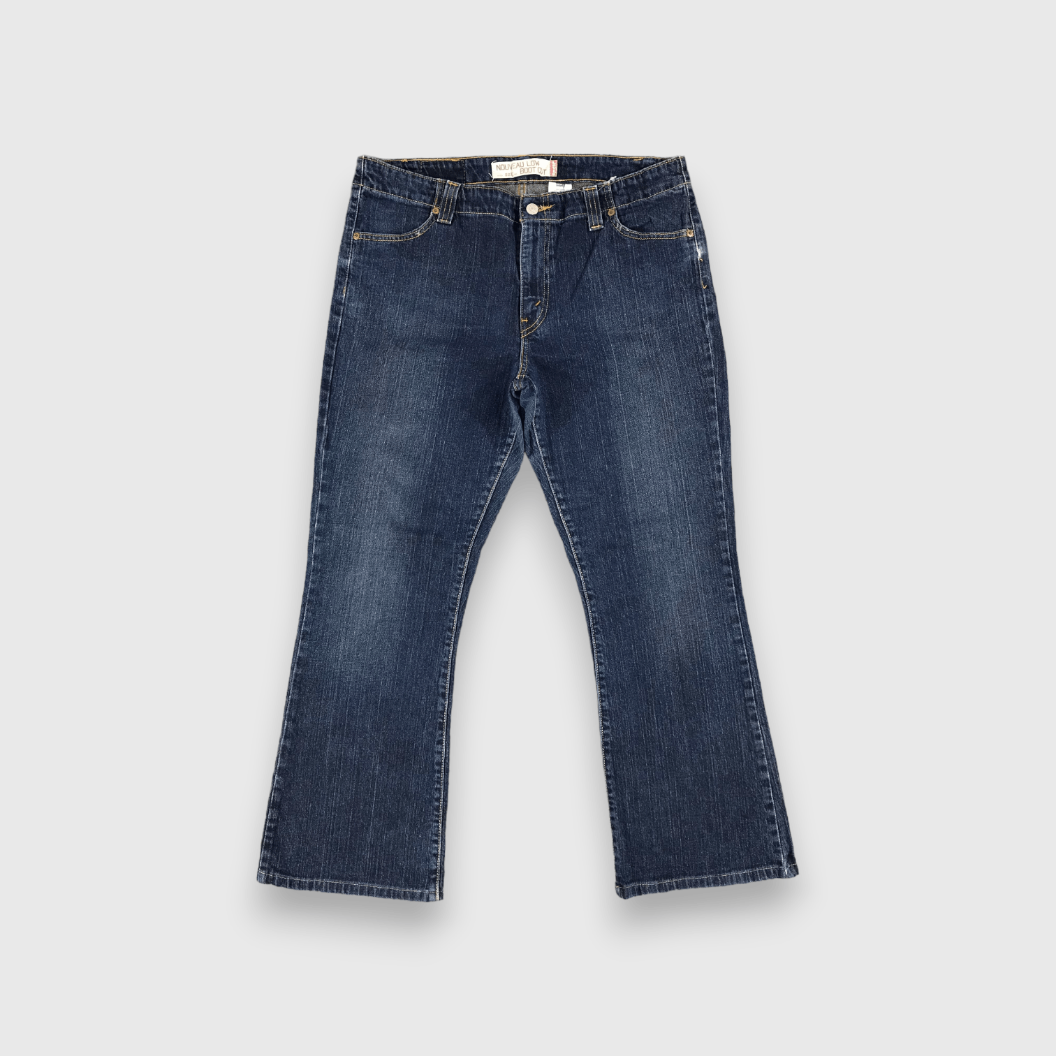 Levi's Vintage Blue Wash Levis 525 Boot Cut Jeans-J916 Size US 37 - 1 Thumbnail