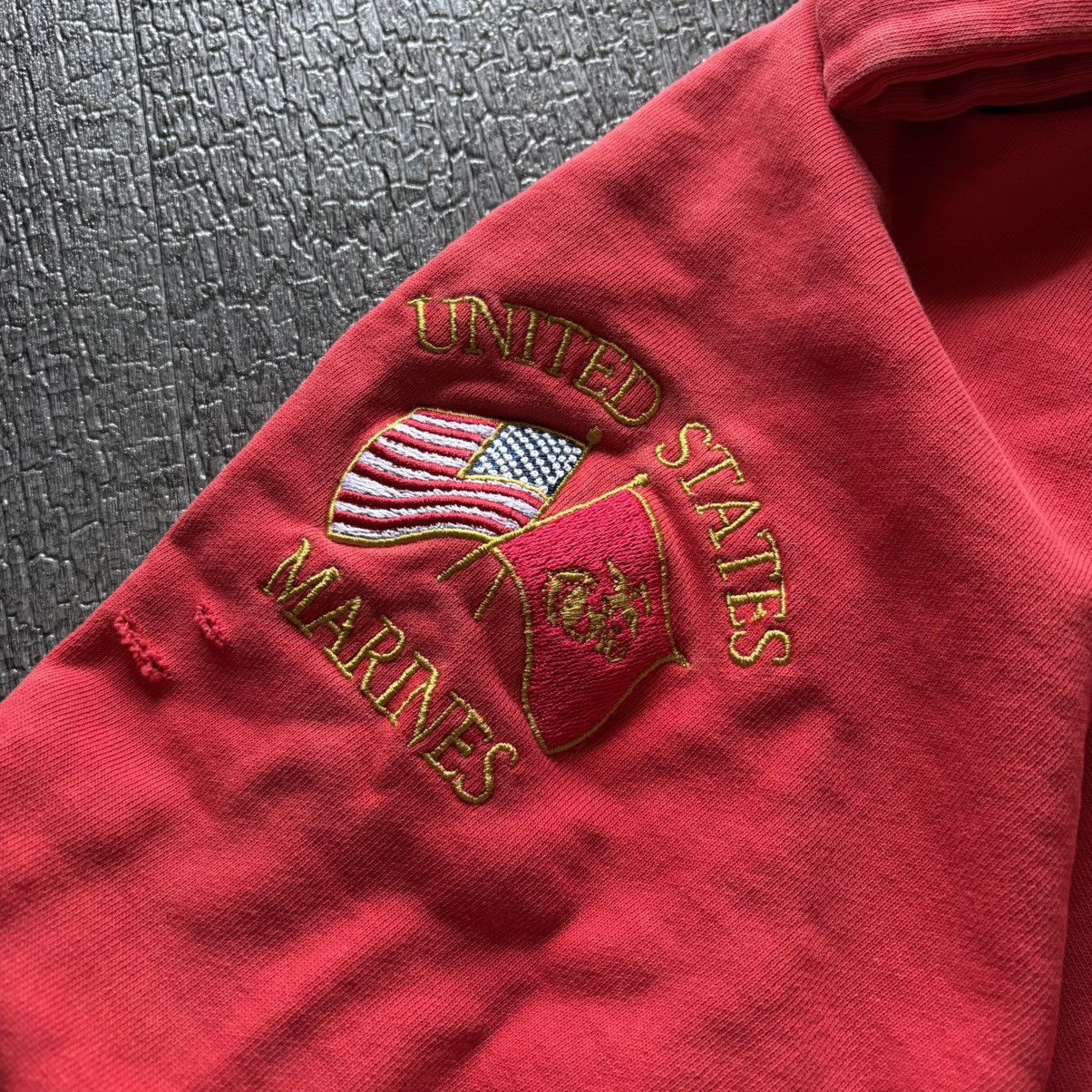 PROJECT G/R Project G/R MARINES FOLDED ZIP HOODIE size 3 Size US L / EU 52-54 / 3 - 3 Thumbnail