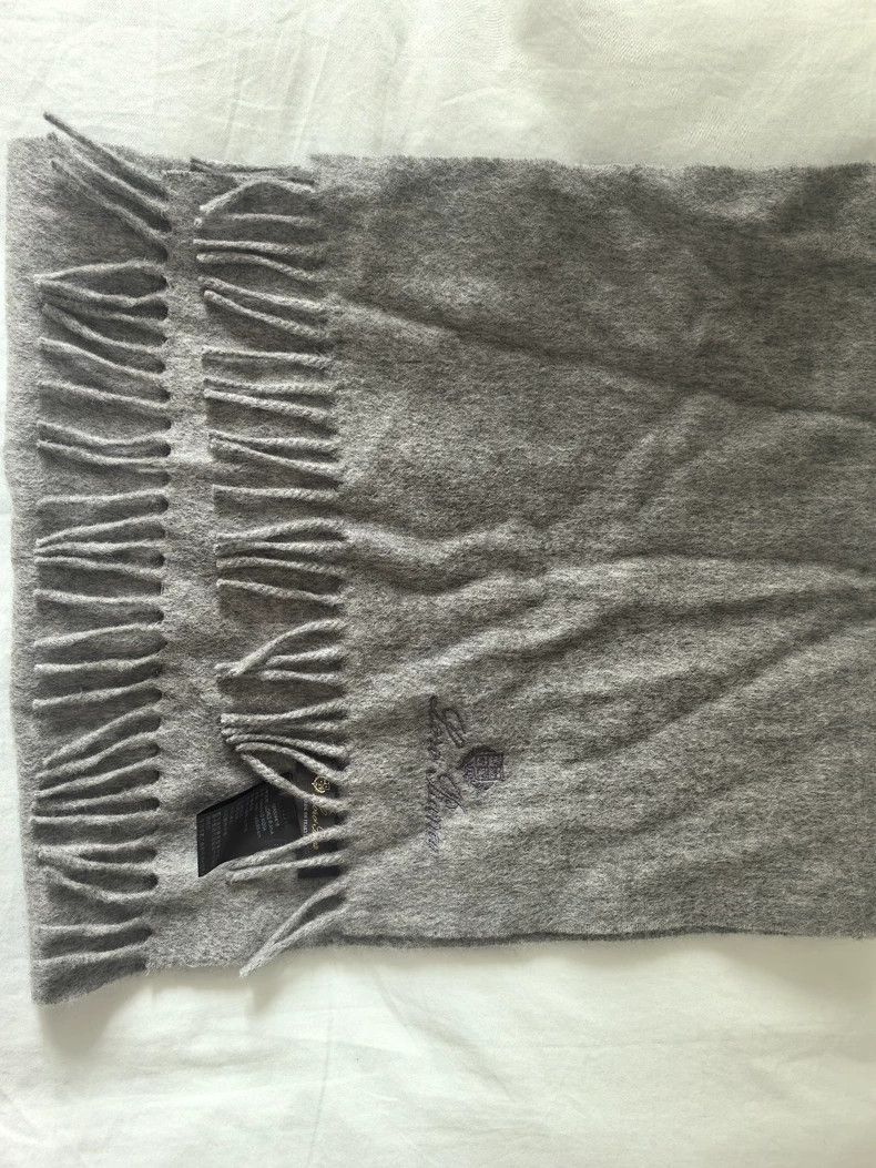 Loro Piana LORO PIANA Cashmere scarf-for both men and women Size ONE SIZE - 3 Thumbnail