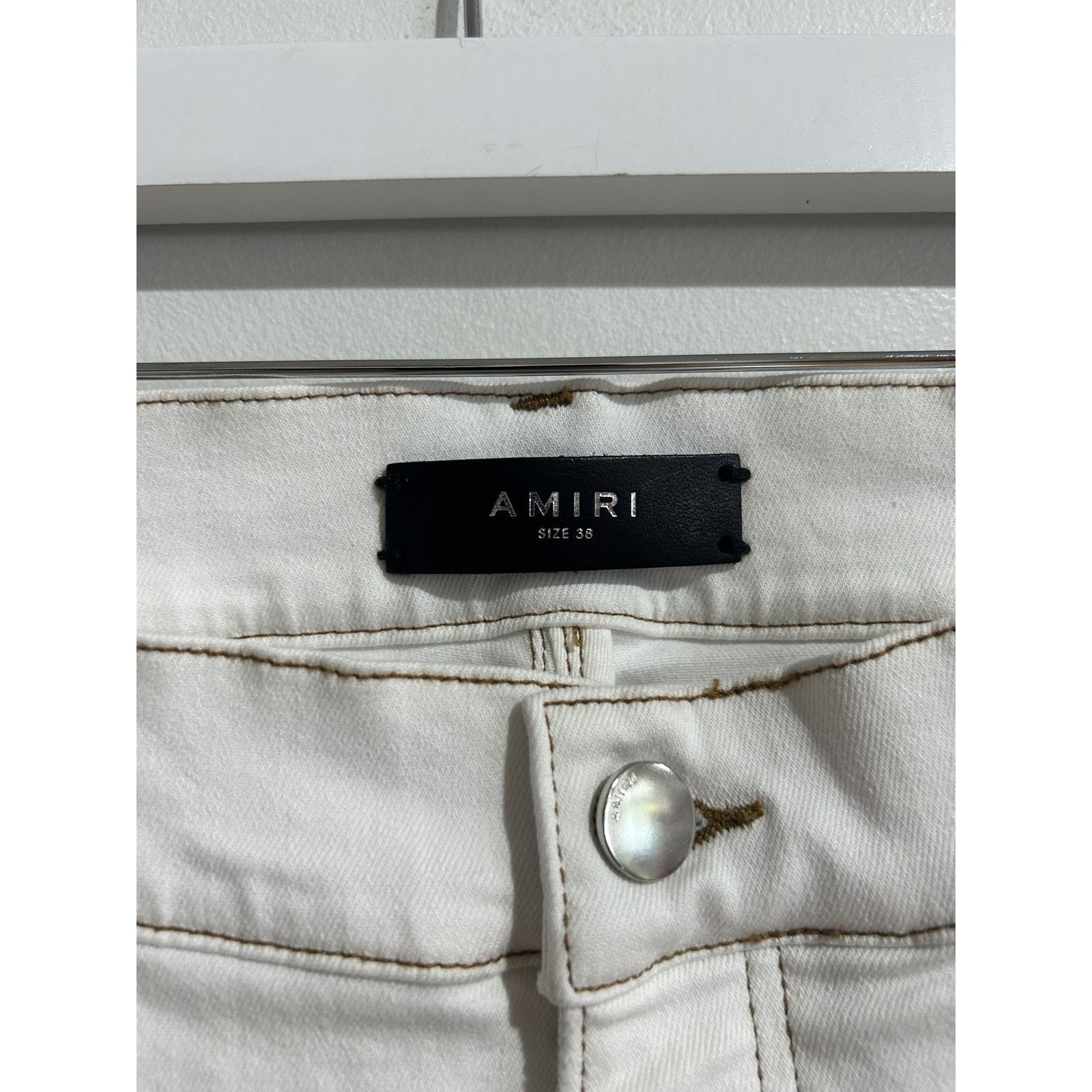 Amiri AMIRI Vintage White Slash Jean Size 38 Brand New Size US 38 / EU 54 - 4 Thumbnail