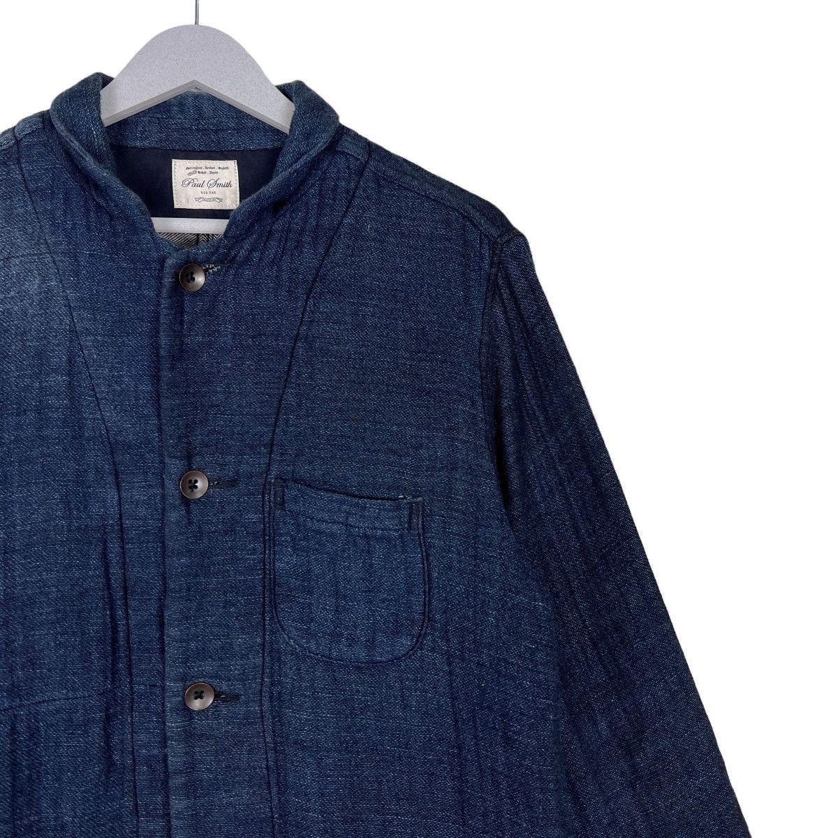 Paul Smith × Paul Smith Red Ear 🔥 RED EAR BY PAUL SMITH INDIGO CHORE JACKET MADE IN JAPAN Size US L / EU 52-54 / 3 - 6 Thumbnail