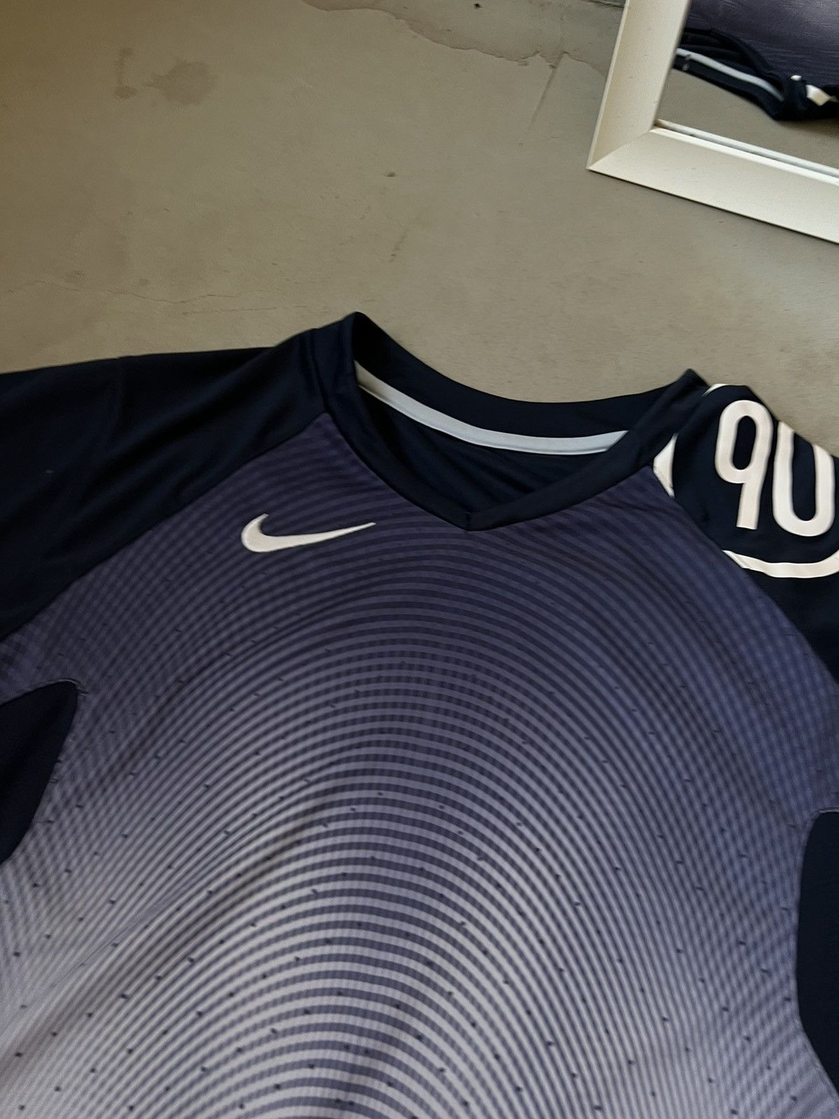 Nike × Vintage Vintage Nike Jersey oversize t-shirt Nike 90s Size US XL / EU 56 / 4 - 11 Thumbnail