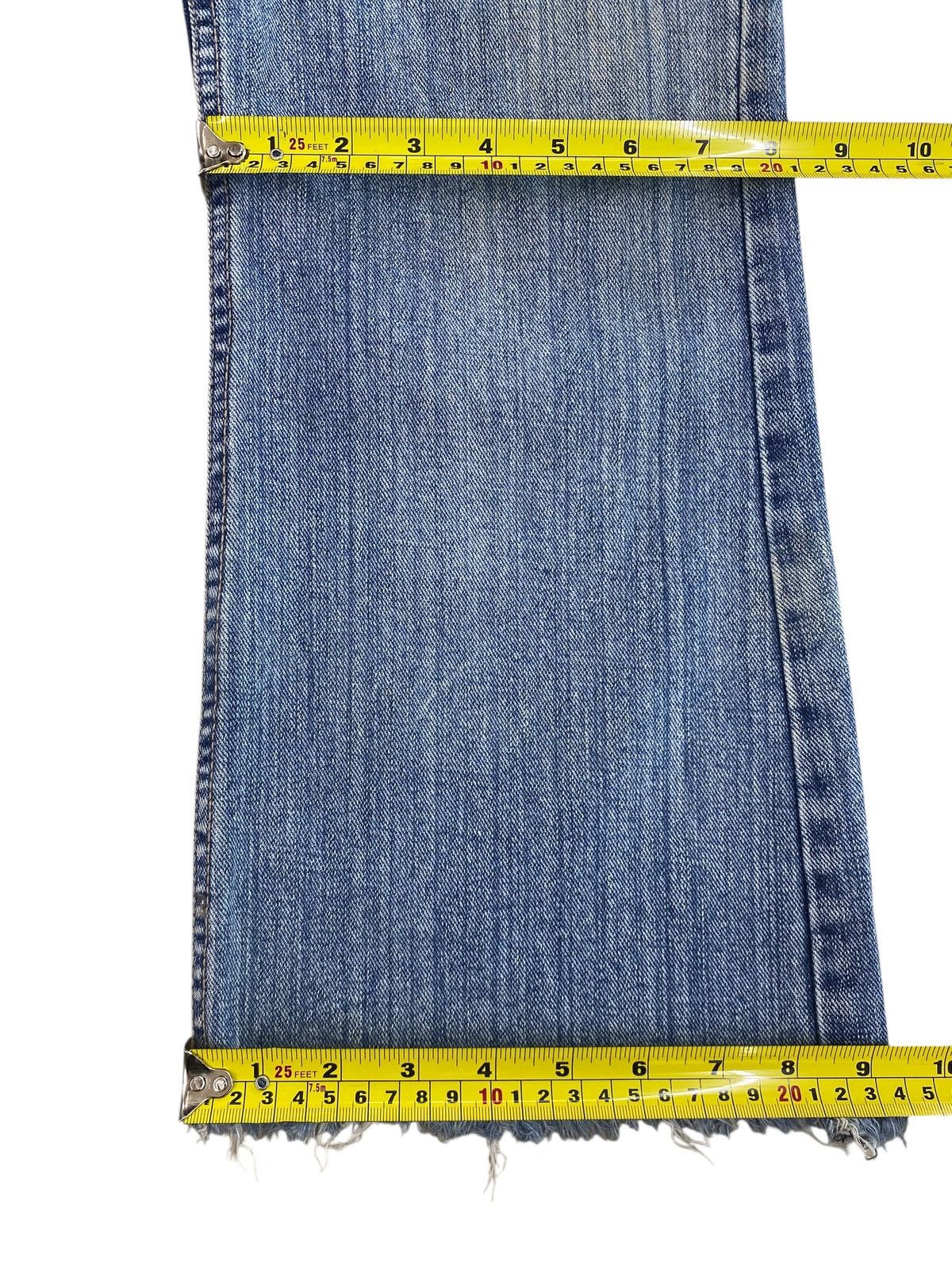 Japanese Brand Japanese Brand Light Wash Hairy Leg Flare Style Jeans Size US 32 / EU 48 - 9 Thumbnail