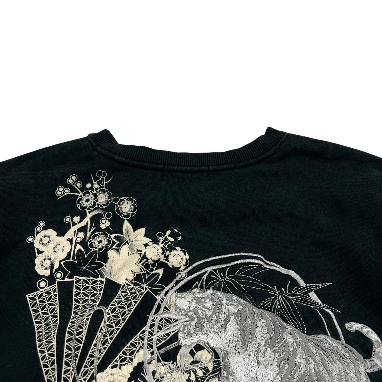 Karakuri Tamashii Vintage Karakuri Embroidered Tiger Sweatshirt - Extra Large Size US XL / EU 56 / 4 - 5 Thumbnail