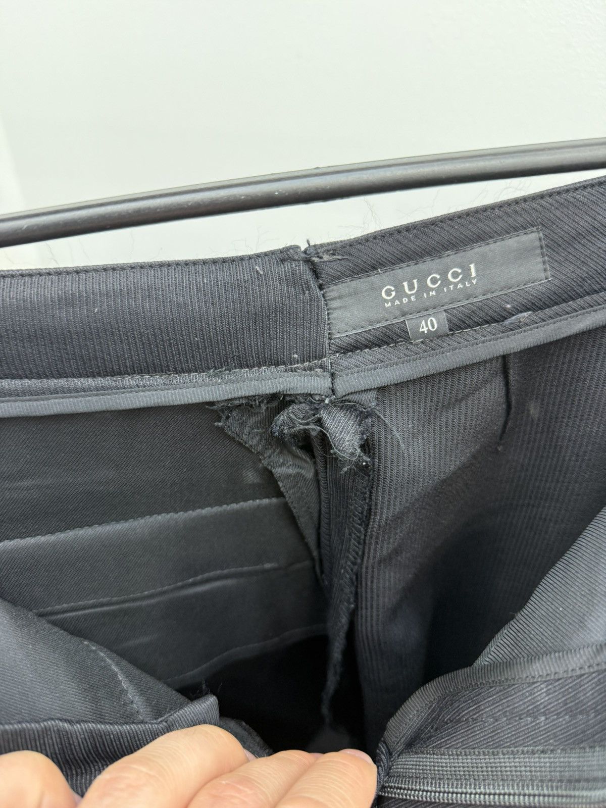 Gucci Gucci by Tom Ford Leather Parts Pants Size 25" / US 0 / IT 36 - 8 Thumbnail