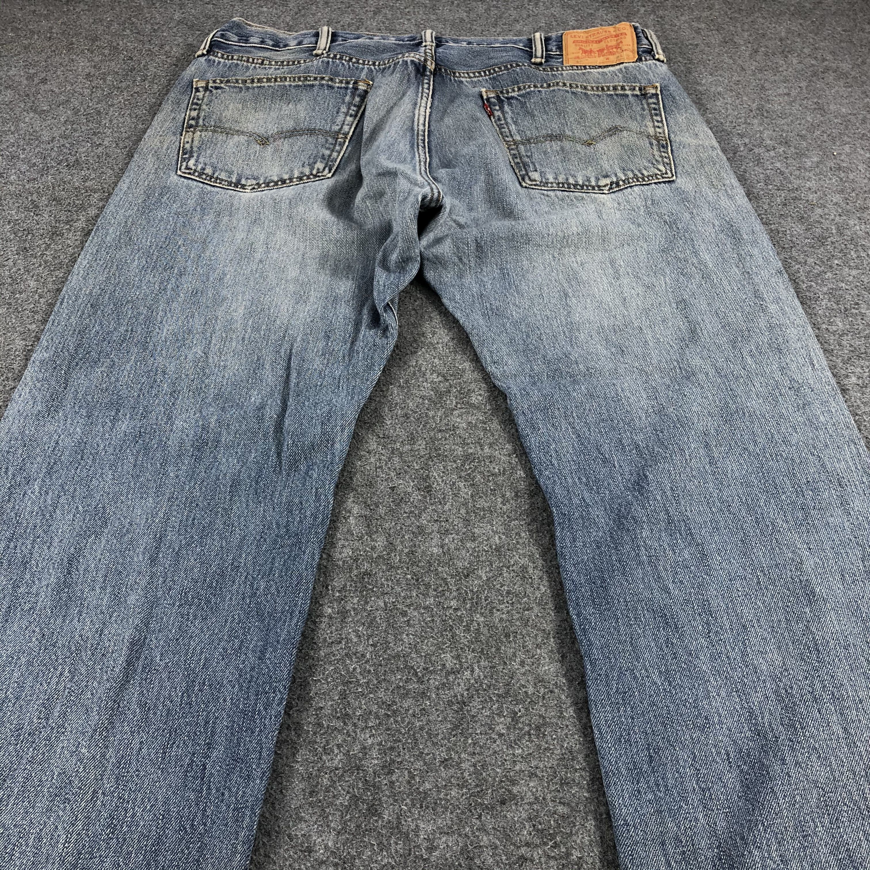 Levi's Vintage Blue Wash Levis 505 Jeans-JM1000 Size US 39 - 4 Thumbnail