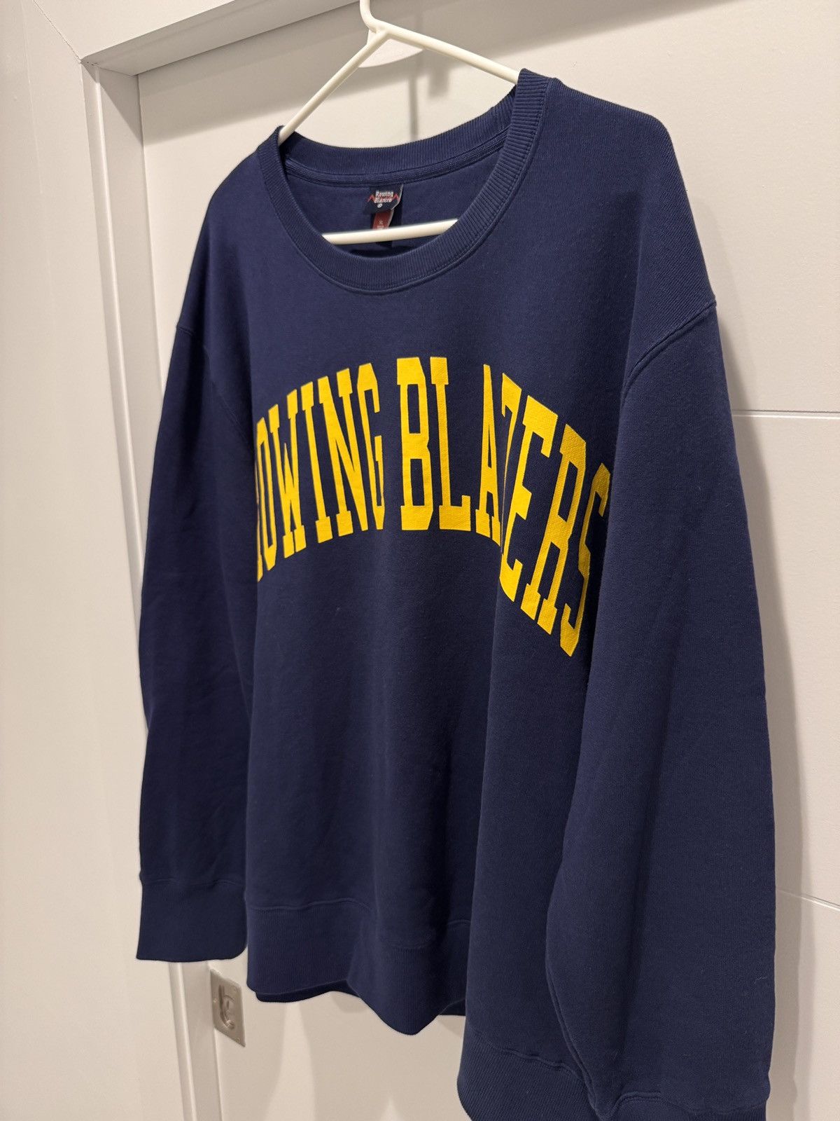 Rowing Blazers Rowing Blazers x Target Logo Navy Crewneck Sweater Size XL Size US XL / EU 56 / 4 - 3 Thumbnail