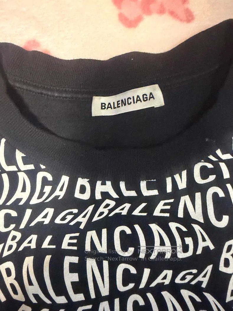 Balenciaga Balenciaga Letter Printed Sweatshirt Size US XS / EU 42 / 0 - 2 Thumbnail