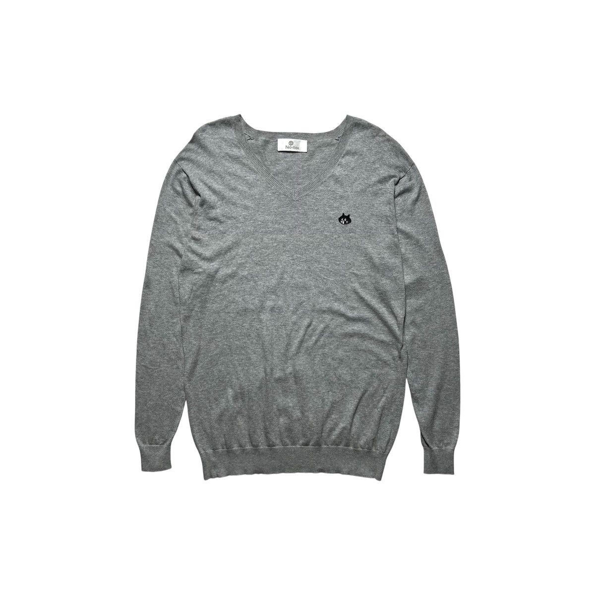 Ne-Net Ne-Net Logo V-Neck Sweatshirt Size M / US 6-8 / IT 42-44 - 1 Thumbnail