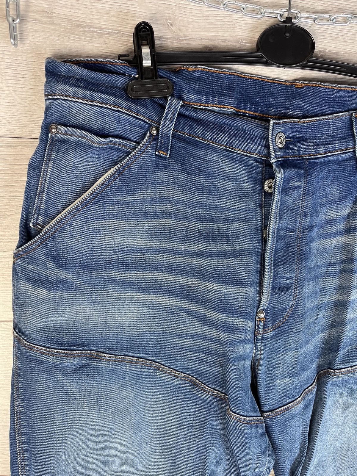 G-Star MENS JEANS G-STAR RAW DENIM Y2K VINTAGE USA Size US 34 / EU 50 - 5 Thumbnail