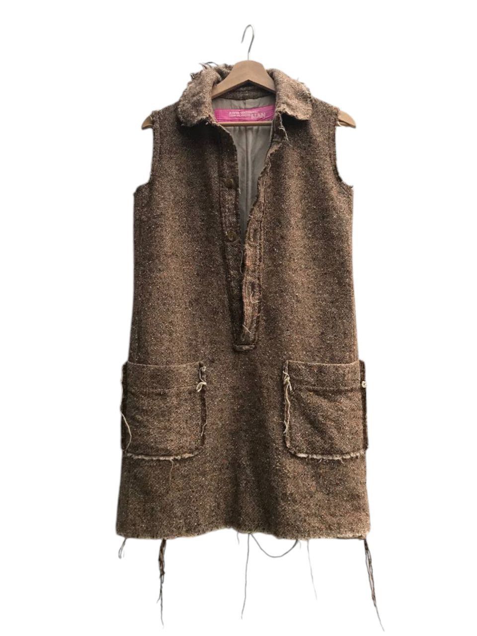 Comme des Garcons × Junya Watanabe AW04 Junya Watanabe Tweed Woven Dress Size S / US 4 / IT 40 - 2 Thumbnail