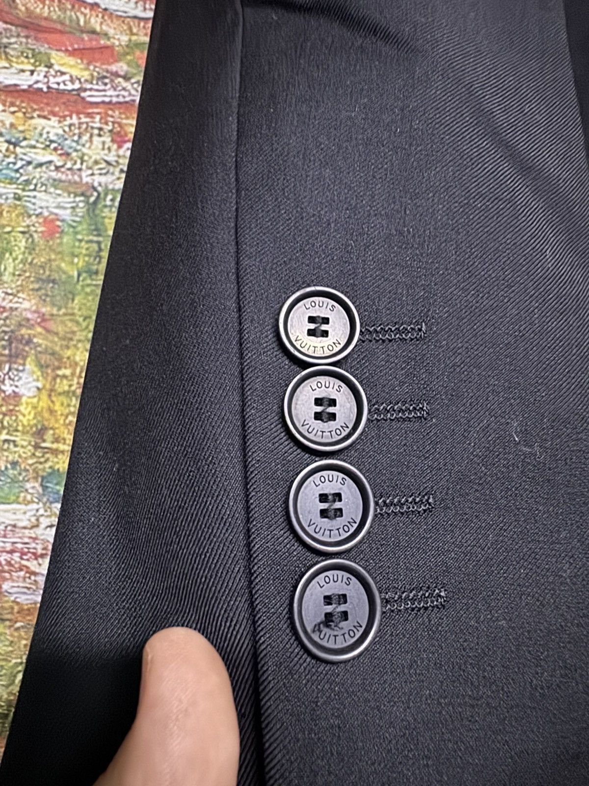 Louis Vuitton Louis Vuitton Blazer Size 50S - 7 Thumbnail