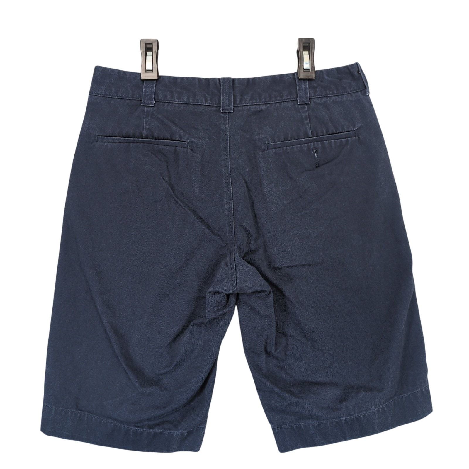 J.Crew J Crew Rivington Men's 29x11 Chino Shorts, Navy Blue Size US 29 - 2 Thumbnail