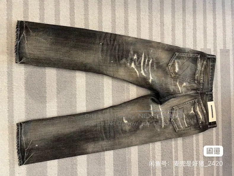 Neighborhood Neighborhood size S Vintage King of Denim Scratch Denim Pa Size US 27 - 4 Thumbnail
