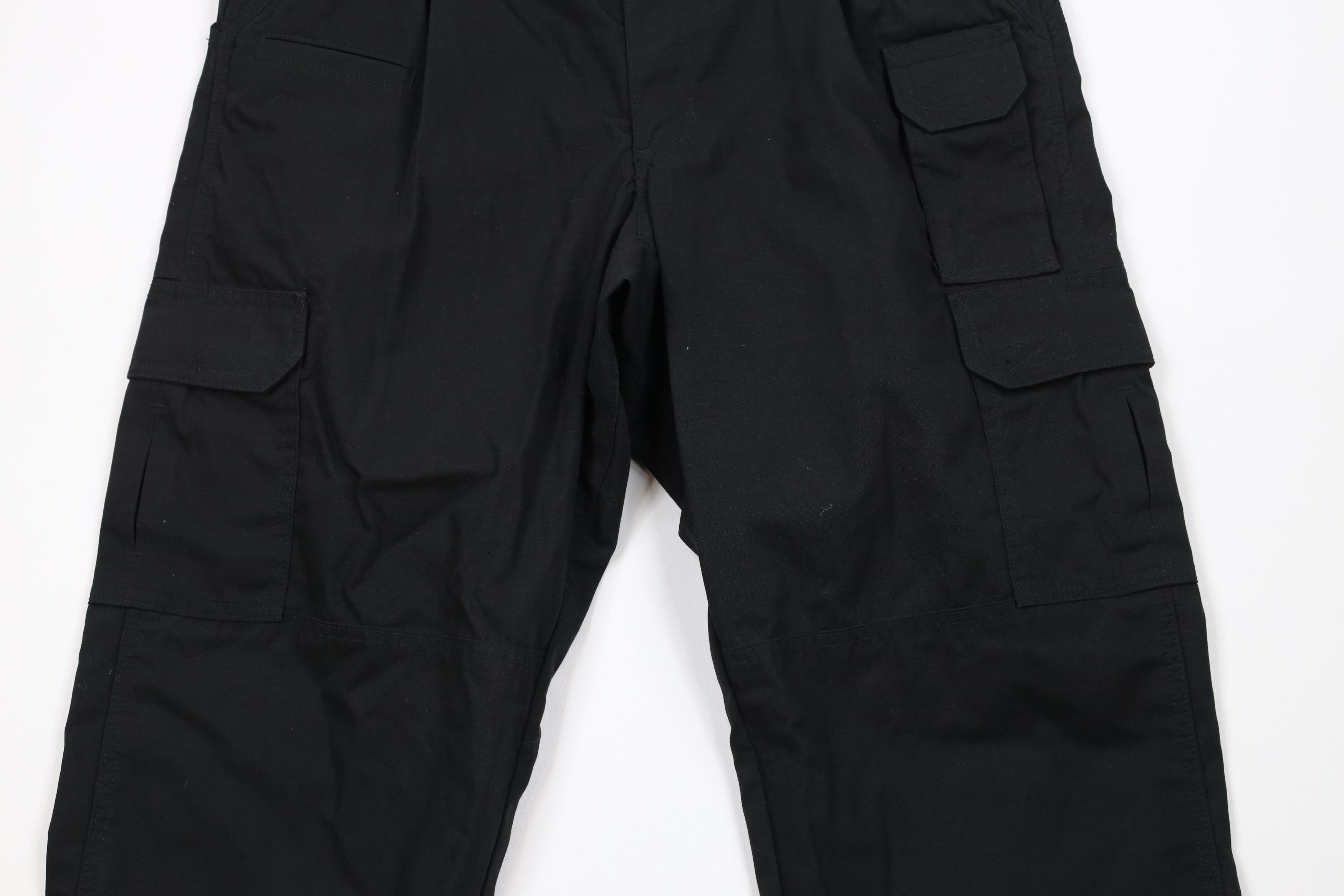 Vintage 5.11 Tactical Series Ripstop Double Knee Cargo Pants Black Size US 34 / EU 50 - 3 Thumbnail