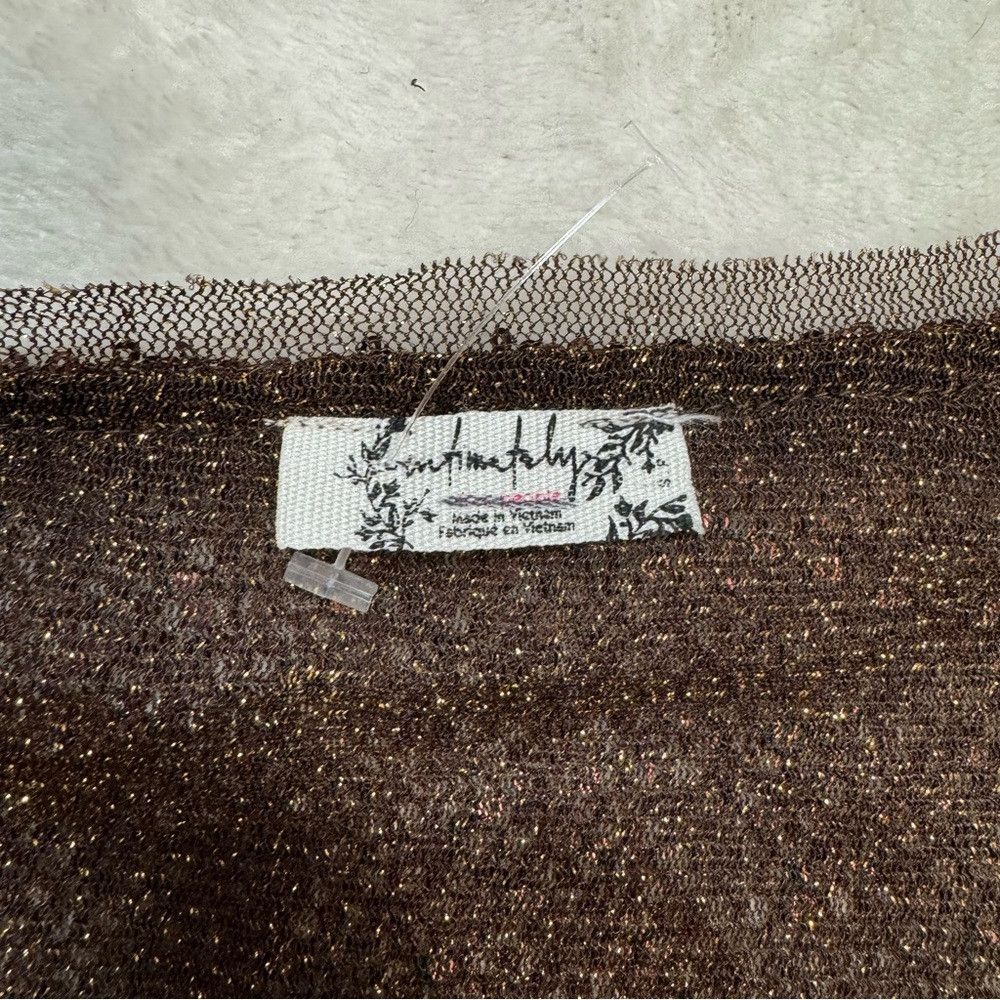 Free People New Free People Late Night Disco Layering Hot Fudge Top Siz Size S / US 4 / IT 40 - 7 Thumbnail