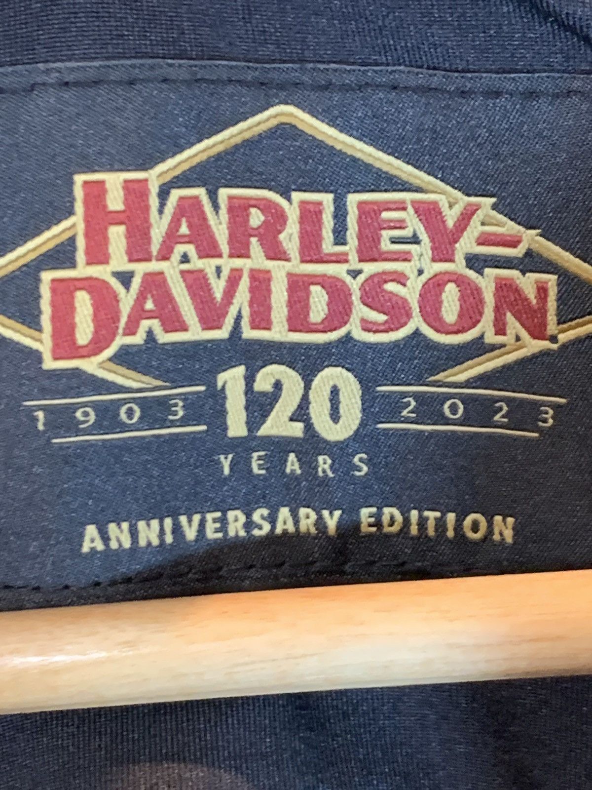 Designer × Harley Davidson *RARE* Harley Davidson 120 Anniversary 3M Motorcycle Jacket Size M / US 6-8 / IT 42-44 - 9 Thumbnail