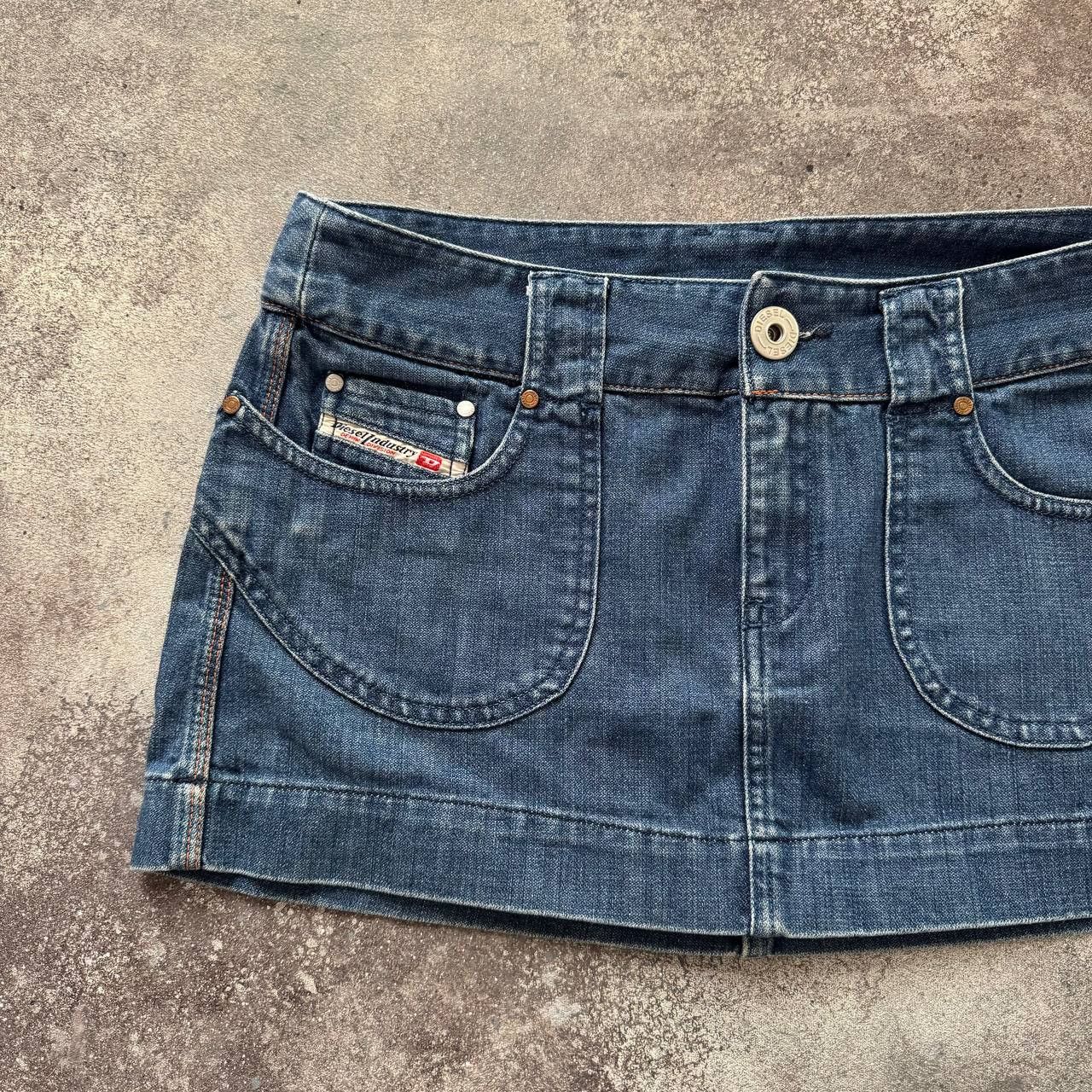 Diesel Diesel Vintage Amazing Mini Skirt Size 30" / US 8 / IT 44 - 2 Thumbnail