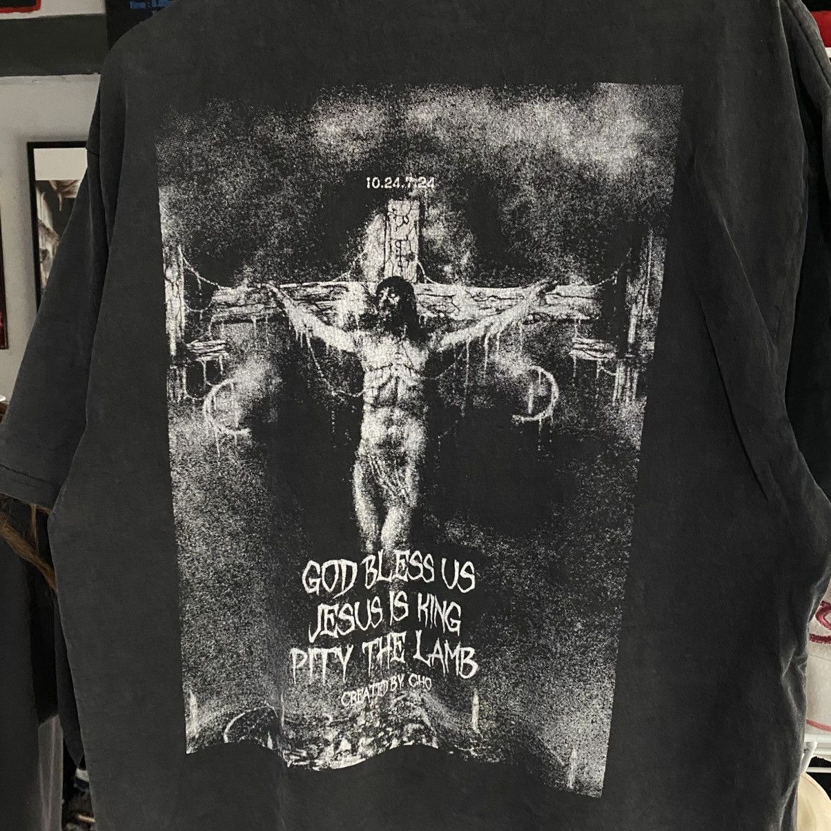 Band Tees God Bless Us Jesus Is King Pity The Lamb Winterland XL Tee Size US XL / EU 56 / 4 - 6 Thumbnail