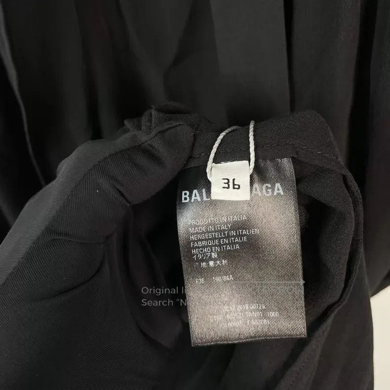 Balenciaga Balenciaga Black shirt Size XS / US 0-2 / IT 36-38 - 8 Thumbnail