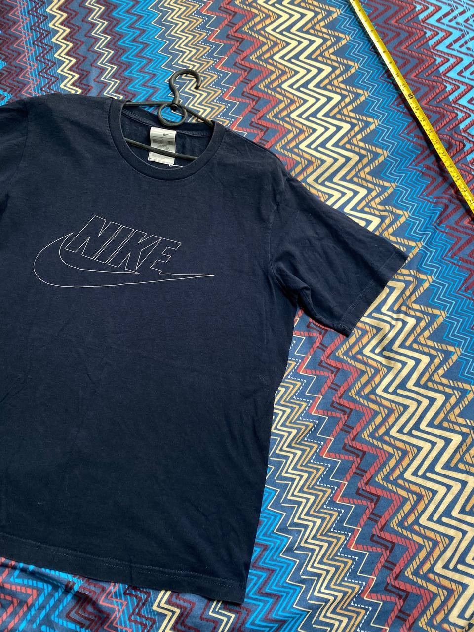 Nike Streetwear T-Shirt Nike big logo Y2K Vintage Size US L / EU 52-54 / 3 - 8 Thumbnail
