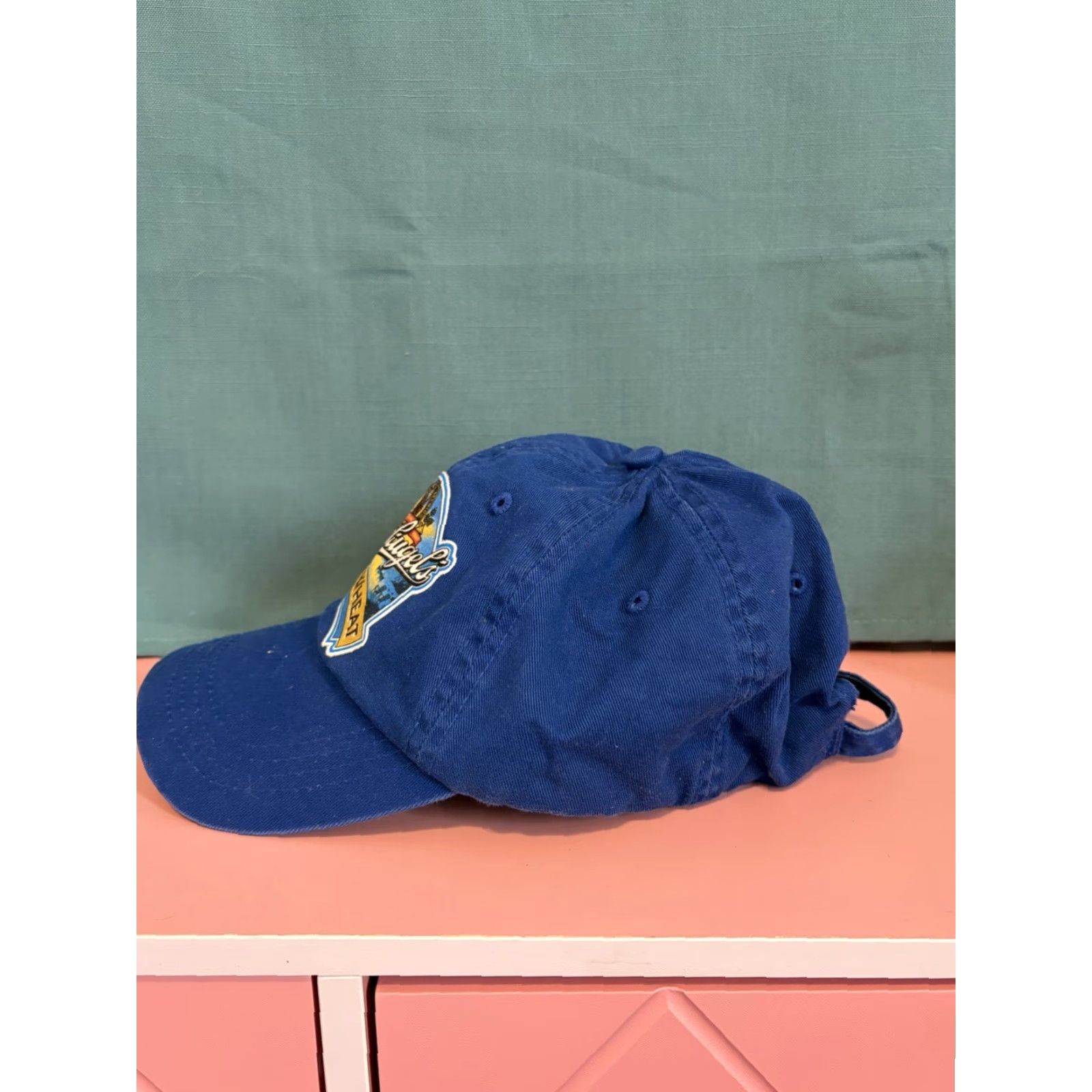 Vintage Leinenkugel Sunset Wheat Beer Cap Hat Embroidered Strapback Blue Unisex Adults One Size Baseball Cap Summer Men Women Size ONE SIZE - 2 Thumbnail