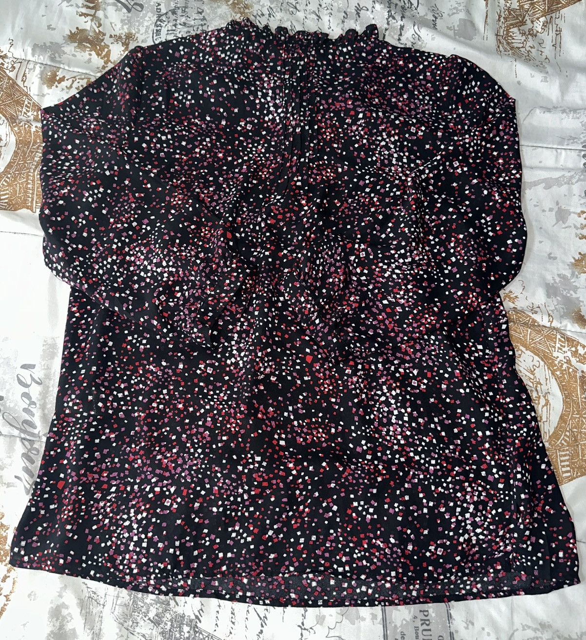 Other Boutique Style Carolina Belle Montreal Top Small Ruffle Neck Size S / US 4 / IT 40 - 3 Thumbnail