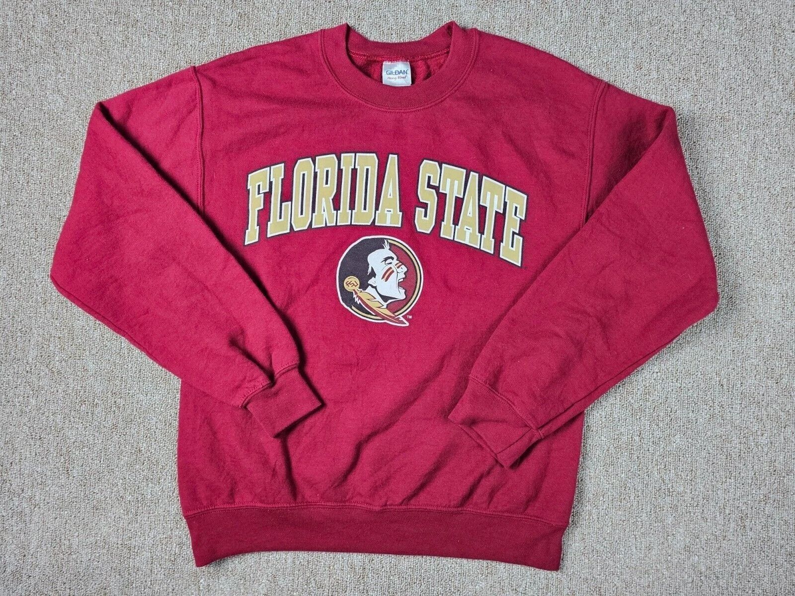 Gildan Florida State Seminoles FSU NCAA Crewneck Sweatshirt S Size US S / EU 44-46 / 1 - 1 Thumbnail
