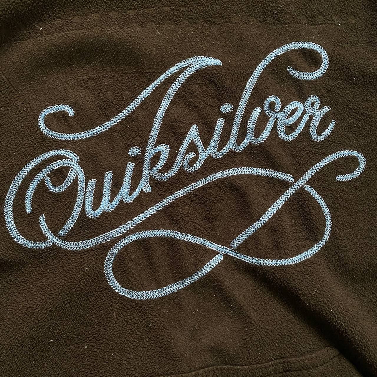 Quiksilver VINTAGE Y2K QUIKSILVER AMAZING RARE BROWN FLEECE HOODIE 151 Size US L / EU 52-54 / 3 - 2 Thumbnail