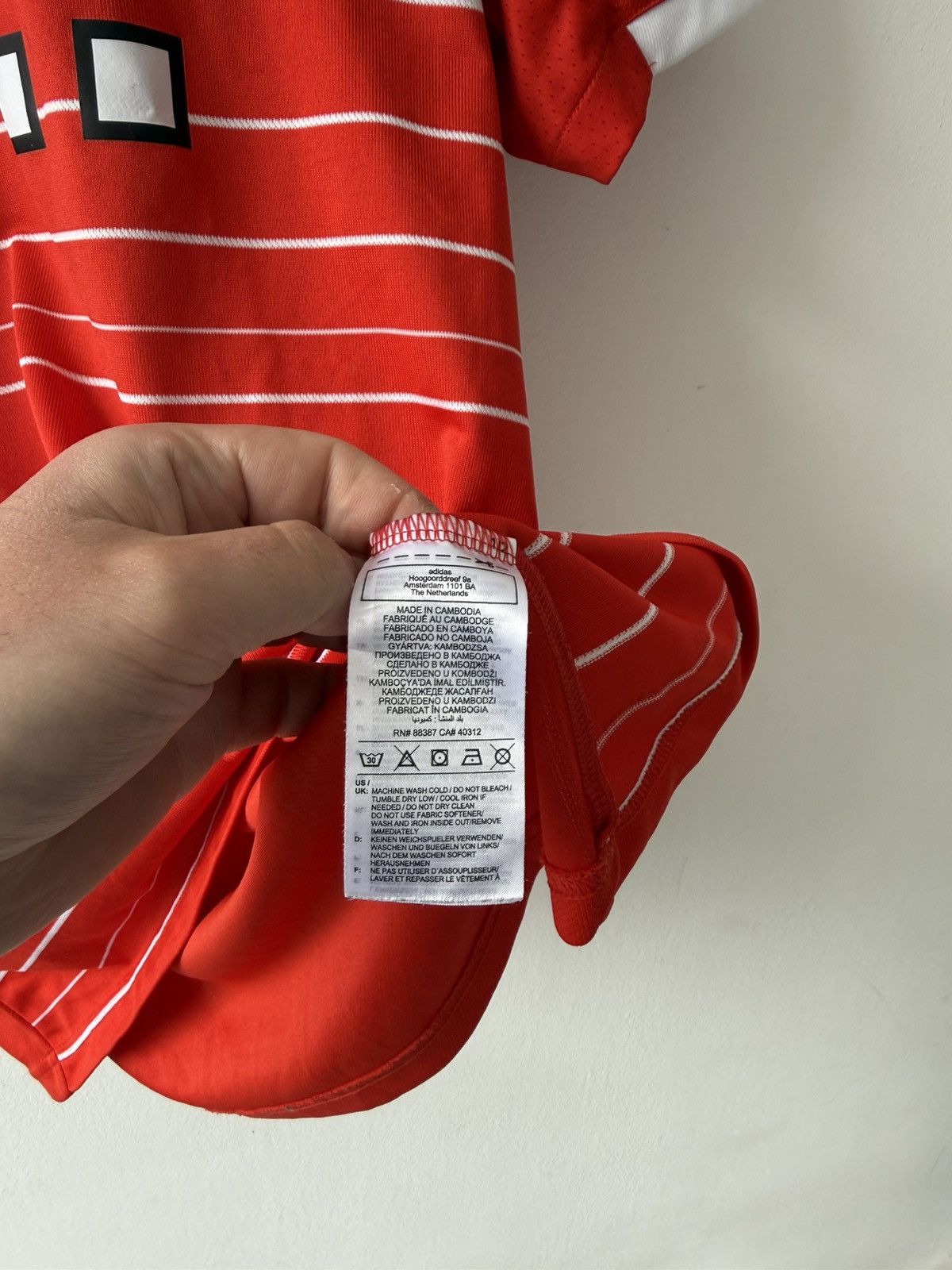 Adidas Adidas FC Bayern Munich 2022-23 Home Jersey Size L Size US L / EU 52-54 / 3 - 12 Thumbnail
