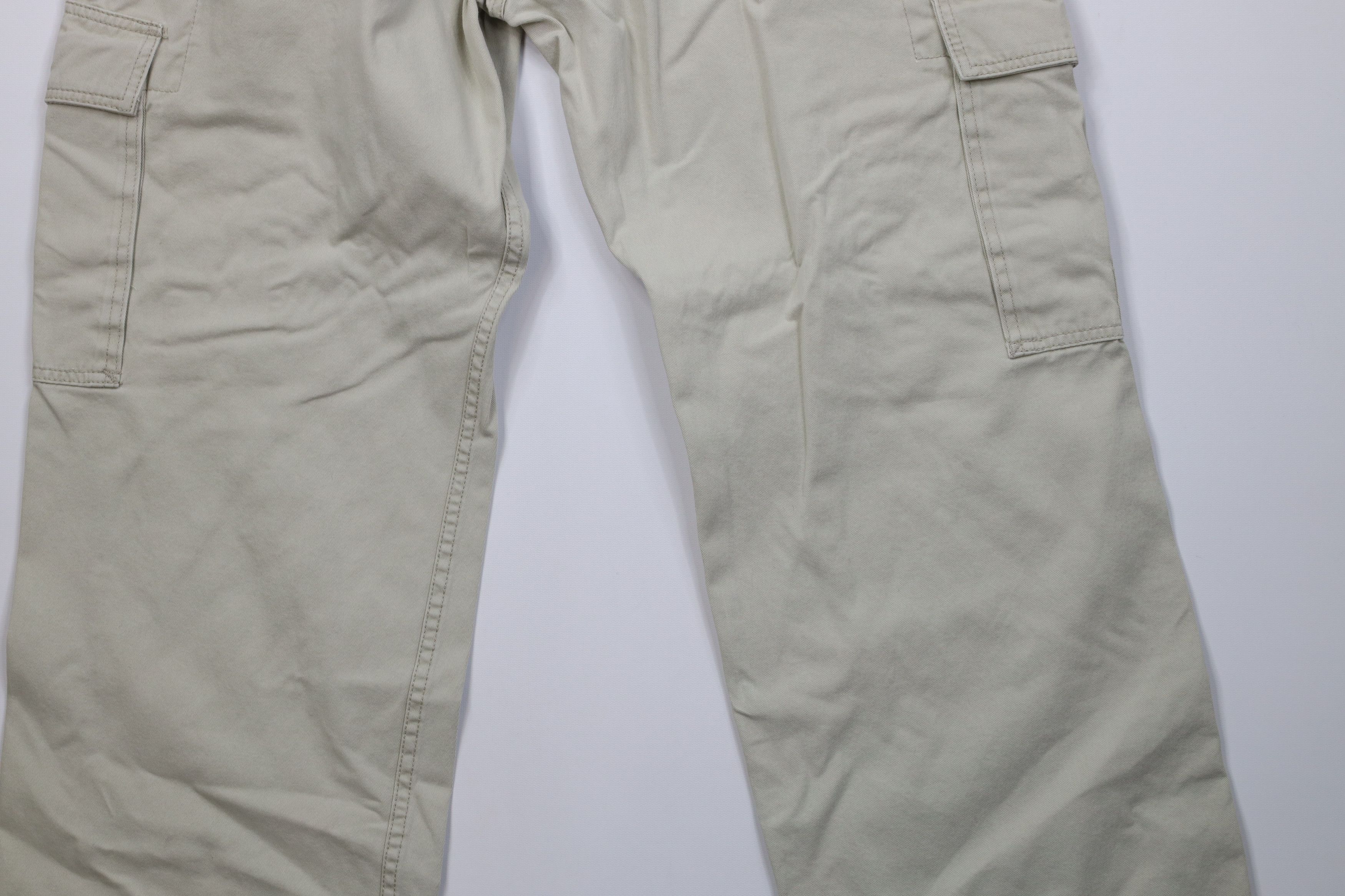 Levi's Vintage Y2K Levis Fit Wide Leg Cargo Pants Beige Cotton Size US 36 / EU 52 - 12 Thumbnail