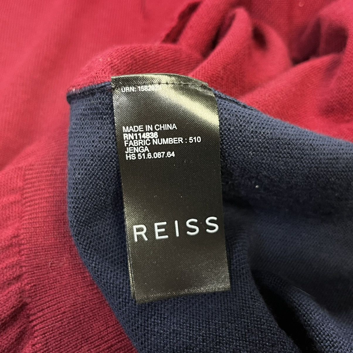 Designer Reiss Wool Polo Long Sleeve Size US M / EU 48-50 / 2 - 6 Thumbnail