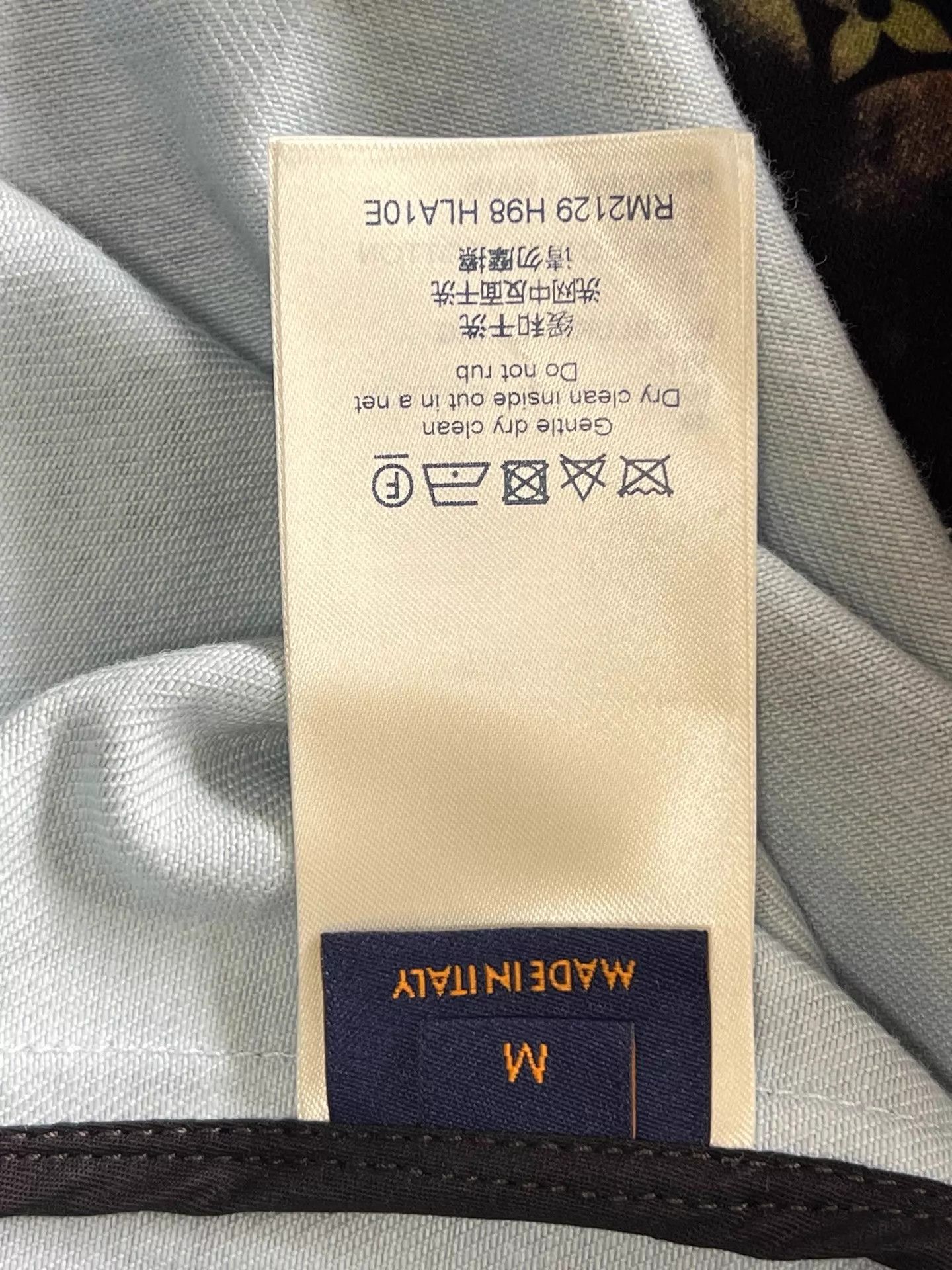 Louis Vuitton Louis Vuitton Color Laser Monogram Denim Shirt Jkt S Unisex Size US M / EU 48-50 / 2 - 7 Thumbnail