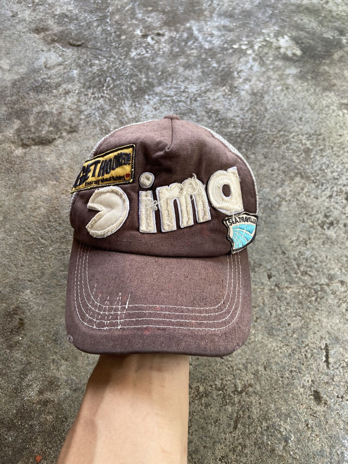 Japanese Brand GET HOOKED IM CRAZY ABOUT CAP Size ONE SIZE - 1 Thumbnail