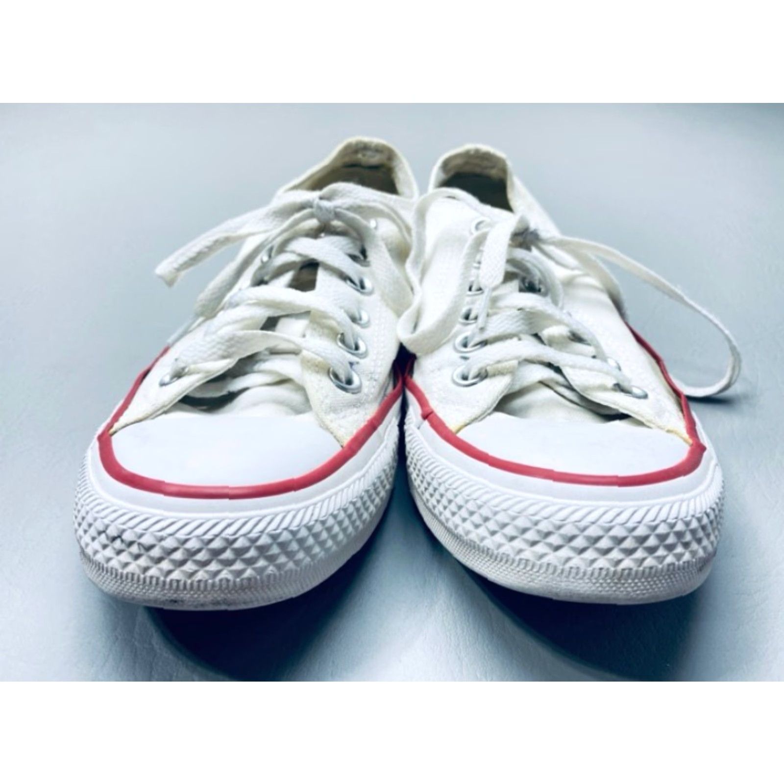 Converse VINTAGE Converse CHUCK TAYLOR All Star Low Top Mens 4.5 Womens 8.5 Canvas Sneakers 1408 Size M / US 6-8 / IT 42-44 - 3 Thumbnail