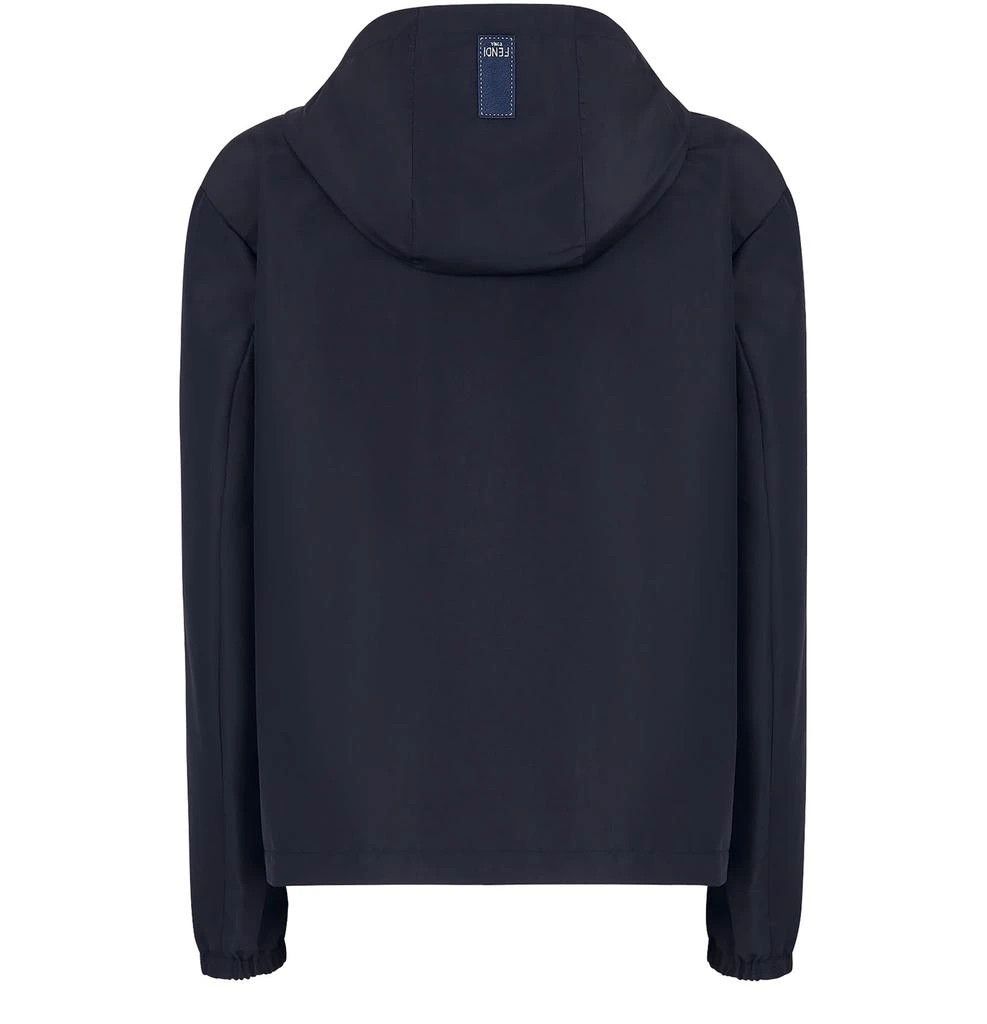Fendi o1w1db10325 FW1088 Windbreaker Jacket in Navy Blue Size US L / EU 52-54 / 3 - 2 Thumbnail