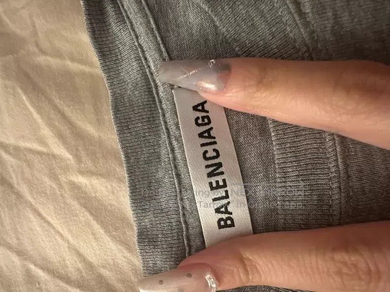 Balenciaga Balenciaga Grey button-down short-sleeve T-shirt Size US XS / EU 42 / 0 - 2 Thumbnail