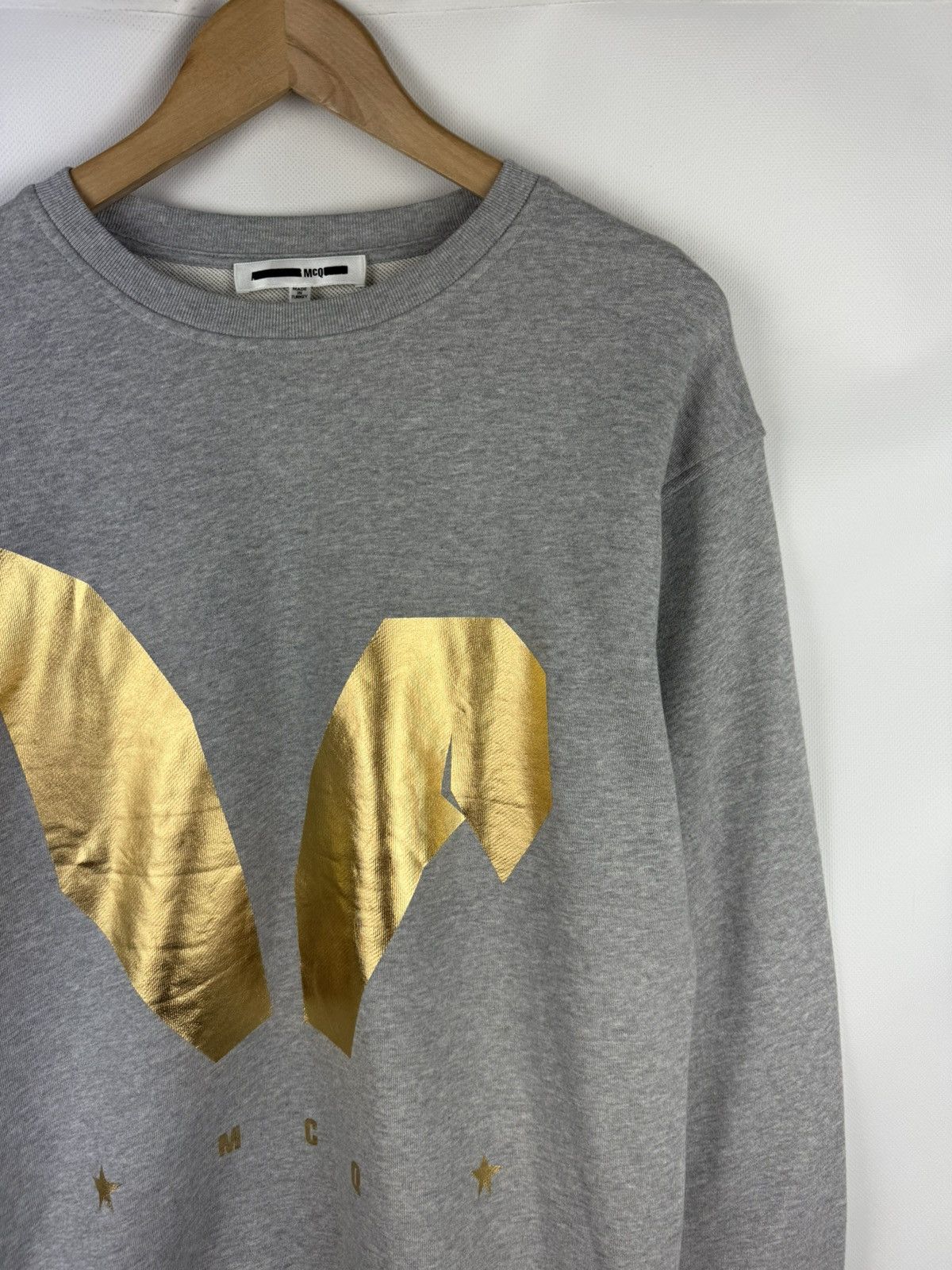 McQ Alexander McQueen Mcq Alexander McQueen Big Logo Crewneck Sweatshirt Pullover Size M / US 6-8 / IT 42-44 - 5 Thumbnail