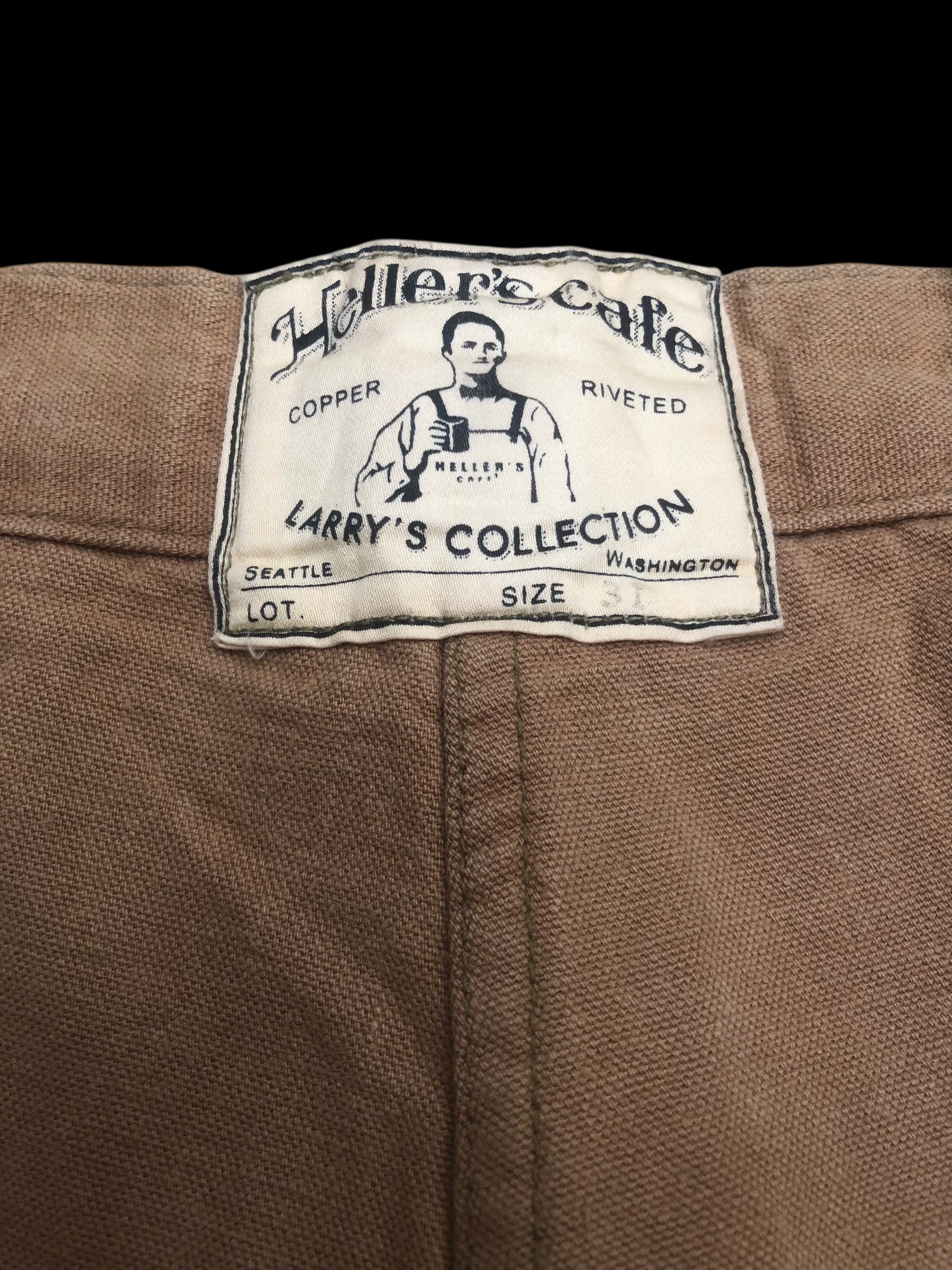 Warehouse & Co. 🔥HELLER'S CAFE by WAREHOUSE & CO Duck Carpenter Pants Size US 31 - 14 Thumbnail