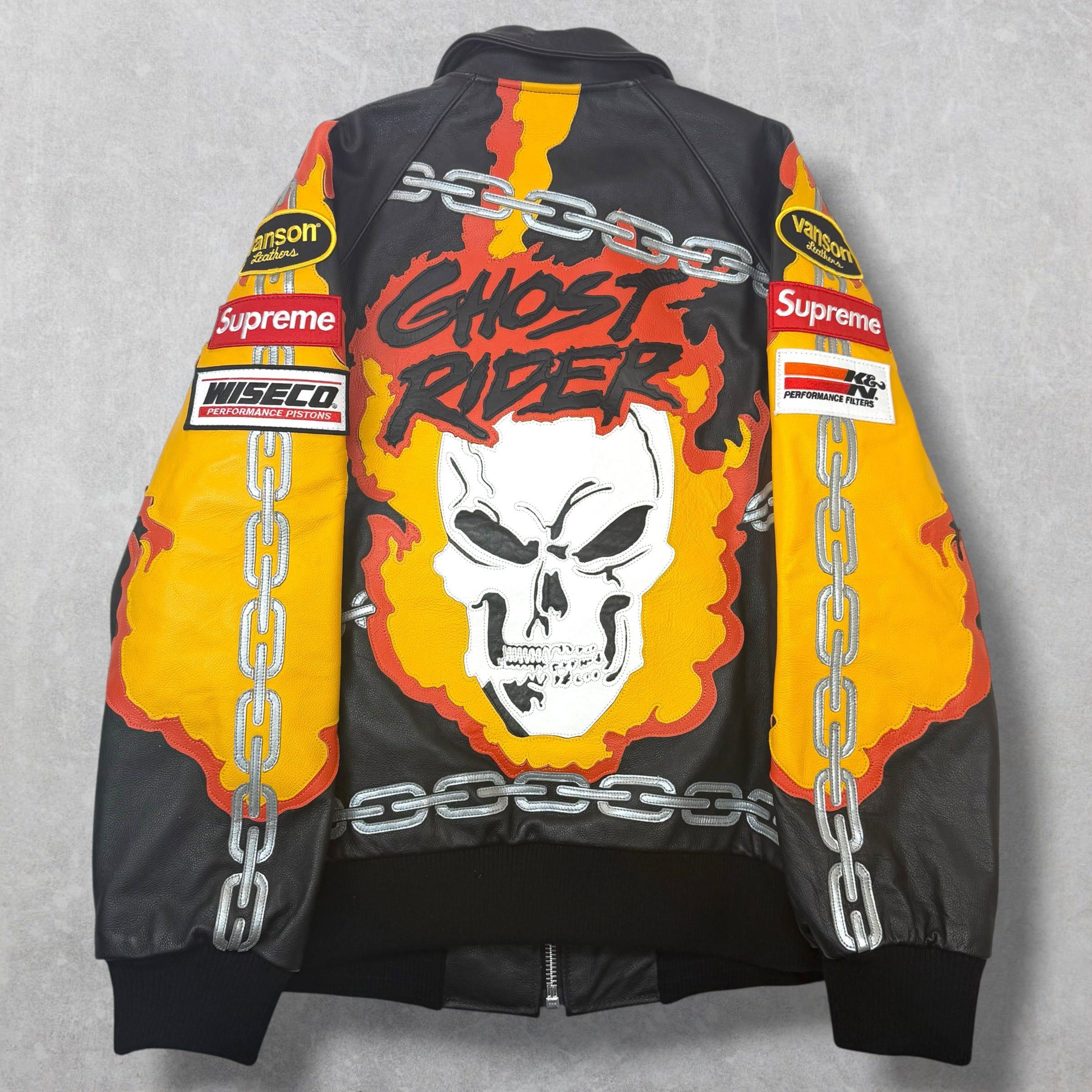 Supreme Supreme Vanson Ghost Rider Jacket XL Size US XL / EU 56 / 4 - 2 Thumbnail